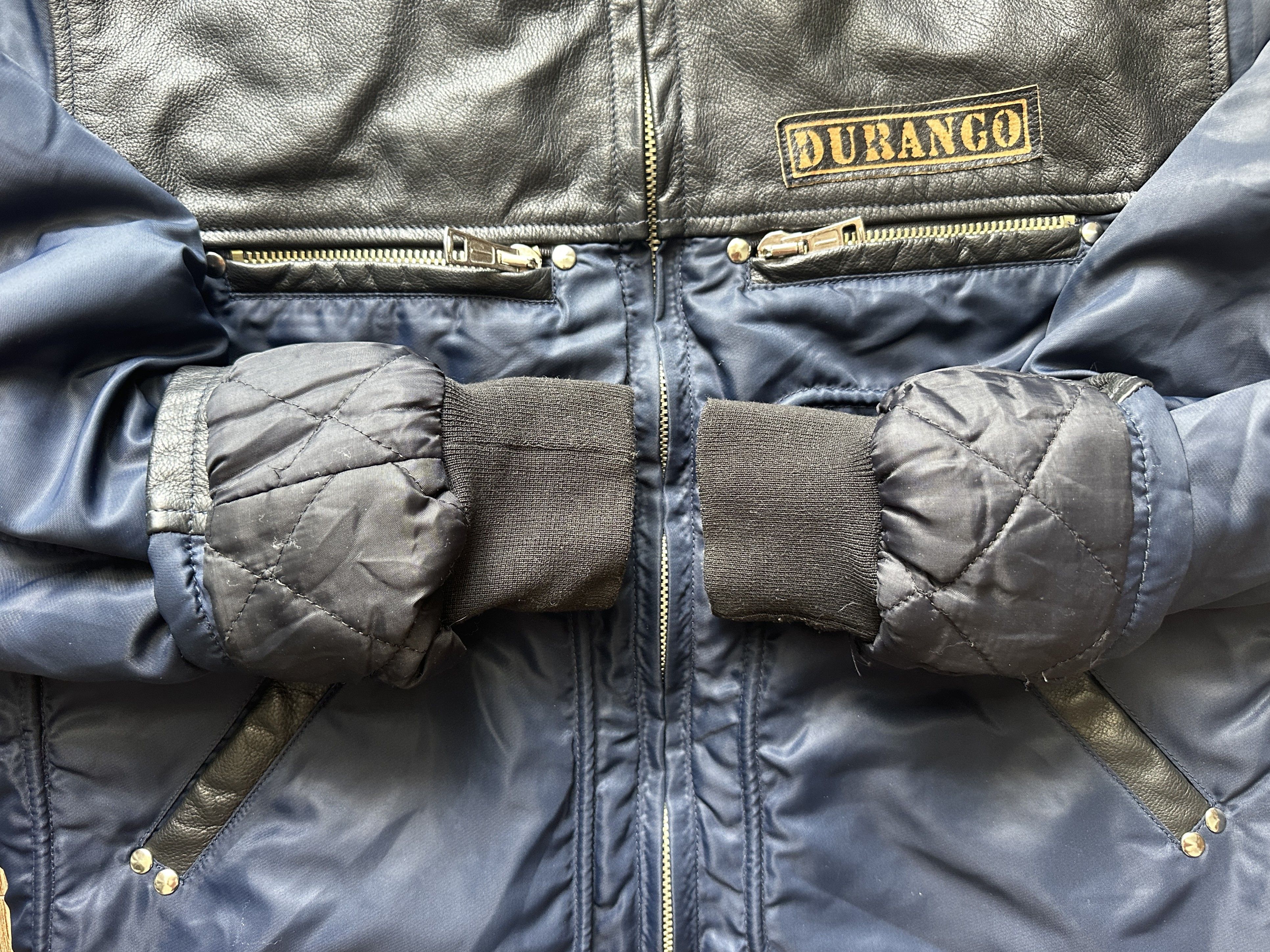 Durango DURANGO Men's Leather Nylon Jacket Size M Casual Clothing Size US M / EU 48-50 / 2 - 16 Thumbnail