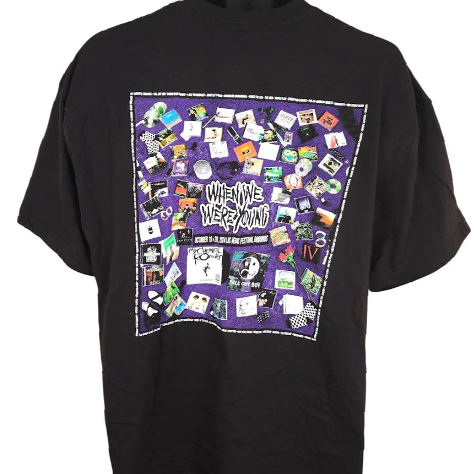 Vintage VINTAGE When We Were Young Festival T Shirt Mens XL Black 2024 Las Vegas Music Size US XL / EU 56 / 4 - 4 Thumbnail
