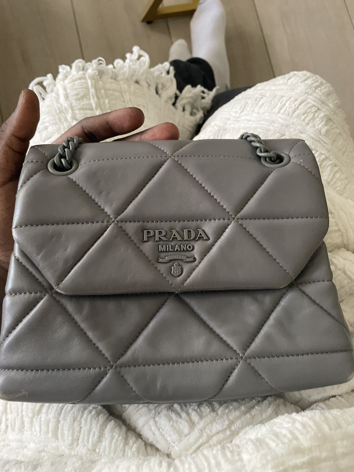 Prada Prada Spectrum Flap Bag Quilted Size ONE SIZE - 1 Thumbnail