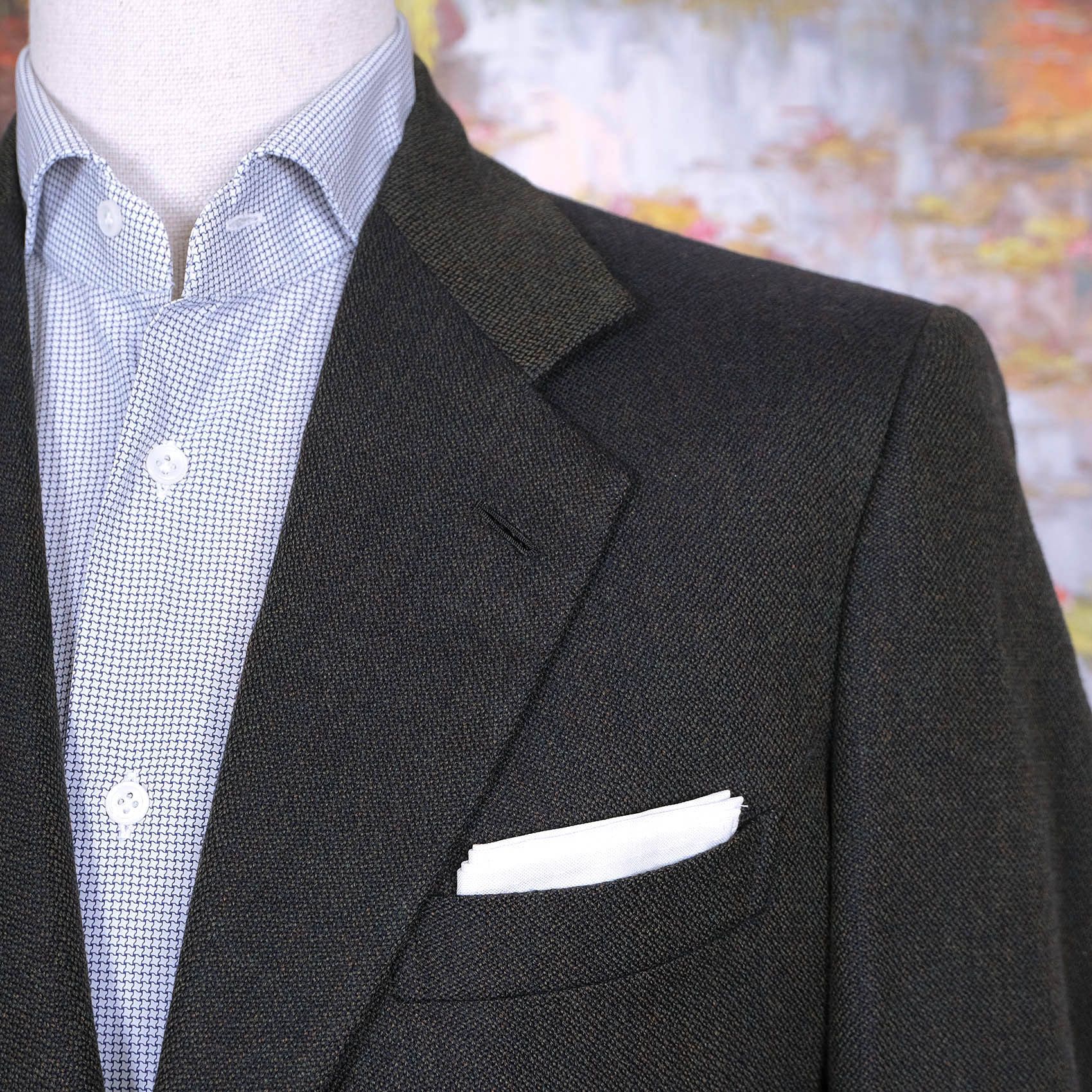 Brioni Brioni, green handmade sports jacket, size 40UK, soft fabric Size 40R - 2 Thumbnail