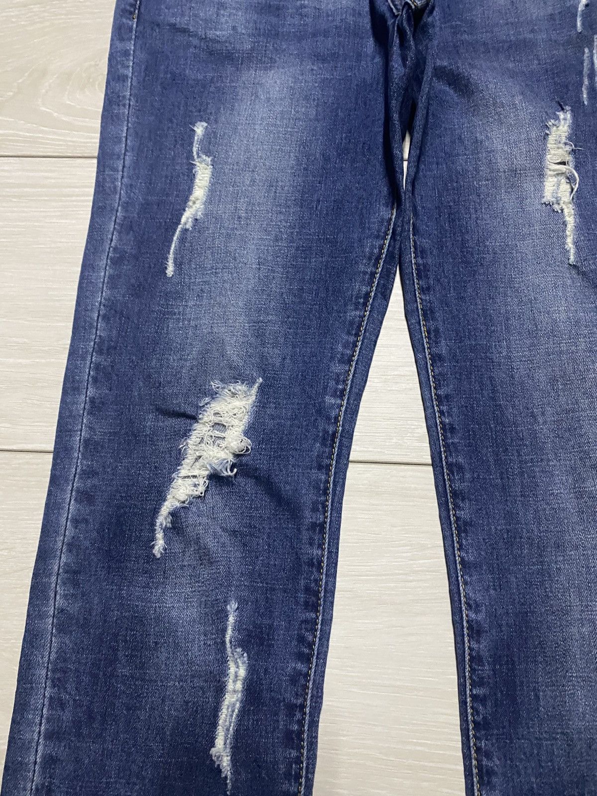 Dolce & Gabbana Woman Dolce Gabbana Distressed Skinny Fit Jeans Size US 28 / EU 44 - 7 Thumbnail
