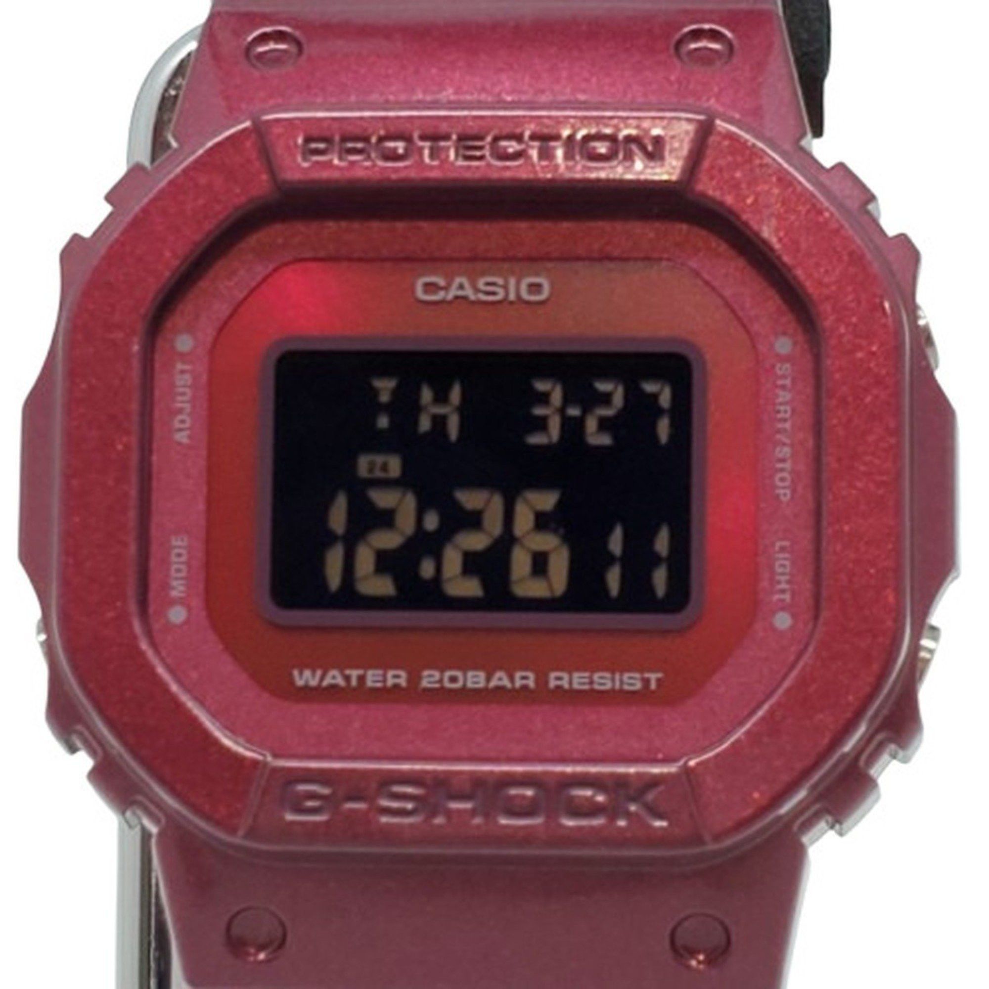 G-SHOCK CASIO Watch GMD-S5600RB WOMAN Ladies Square Small Digital