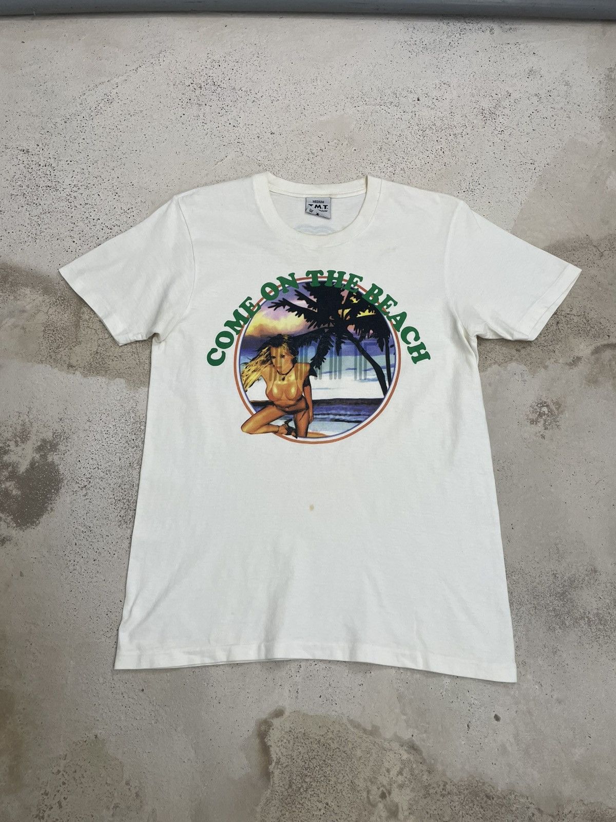 Japanese Brand × TMT Cream Girl TmT Japan Photo Tee Bikini Surf Size US M / EU 48-50 / 2 - 1 Thumbnail