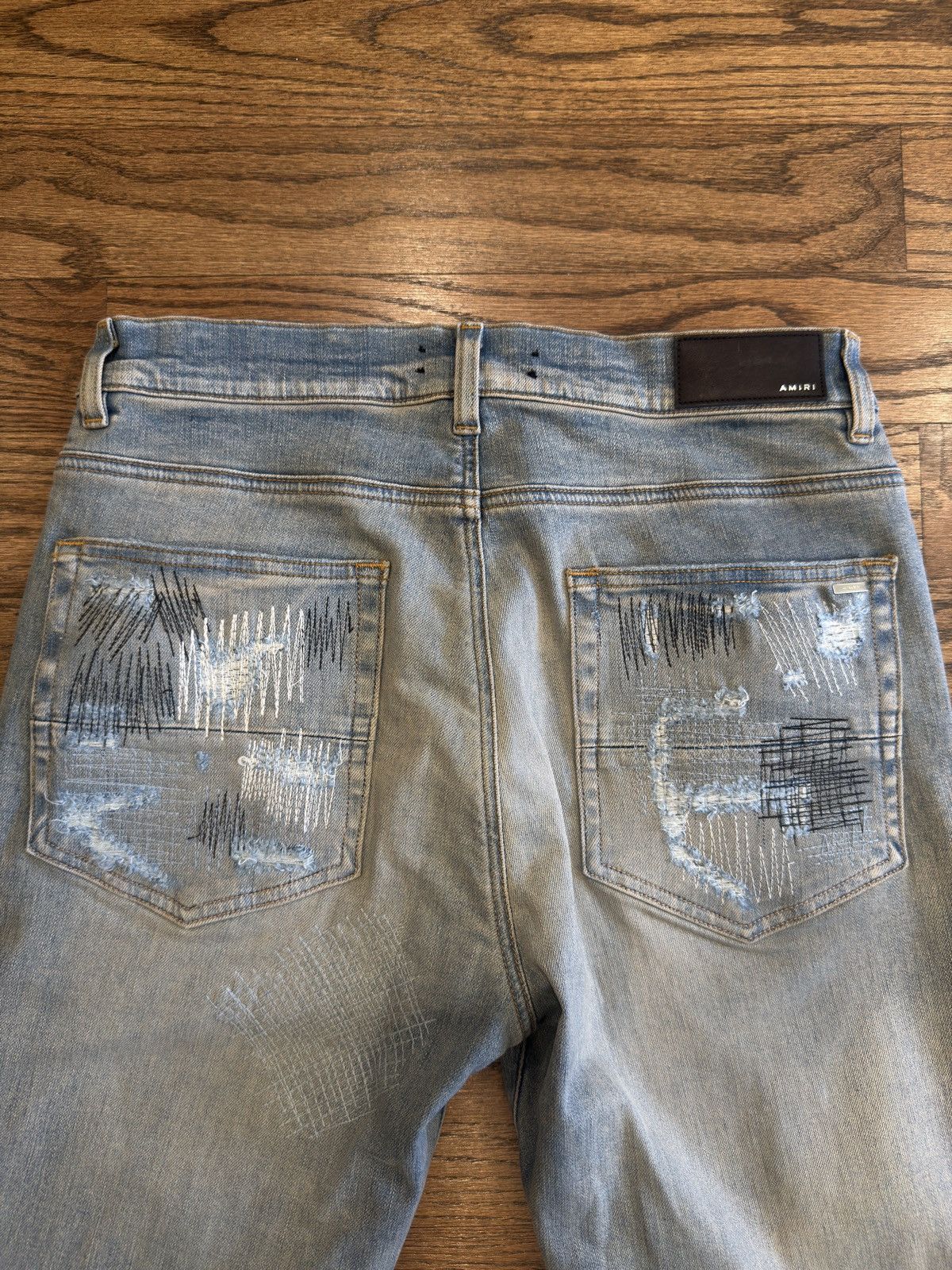 Amiri Amiri Distressed Patch Denim Size US 34 / EU 50 - 5 Thumbnail