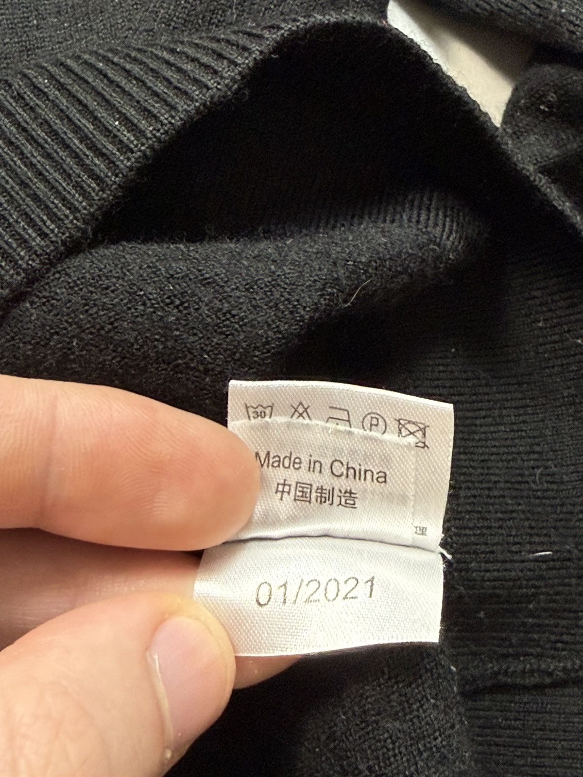 Christian Dior Monsieur Christian Dior Luxury Wool Sweater Size XXL / US 16-18 / IT 52-54 - 7 Thumbnail