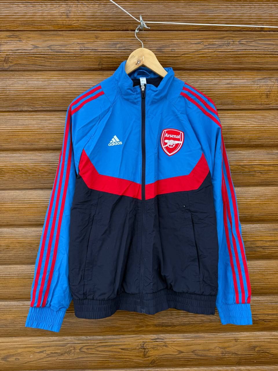 Adidas ARSENAL LONDON FOOTBALL JACKET SOCCER JACKET ZIP S ADIDAS Size US S / EU 44-46 / 1 - 1 Thumbnail