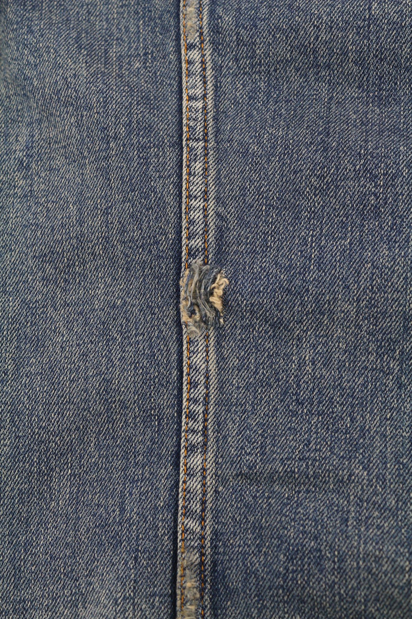 Nudie Jeans BILLY M Shimmering Indigo Washed Denim Polo Jacket 82483 Size US M / EU 48-50 / 2 - 10 Thumbnail