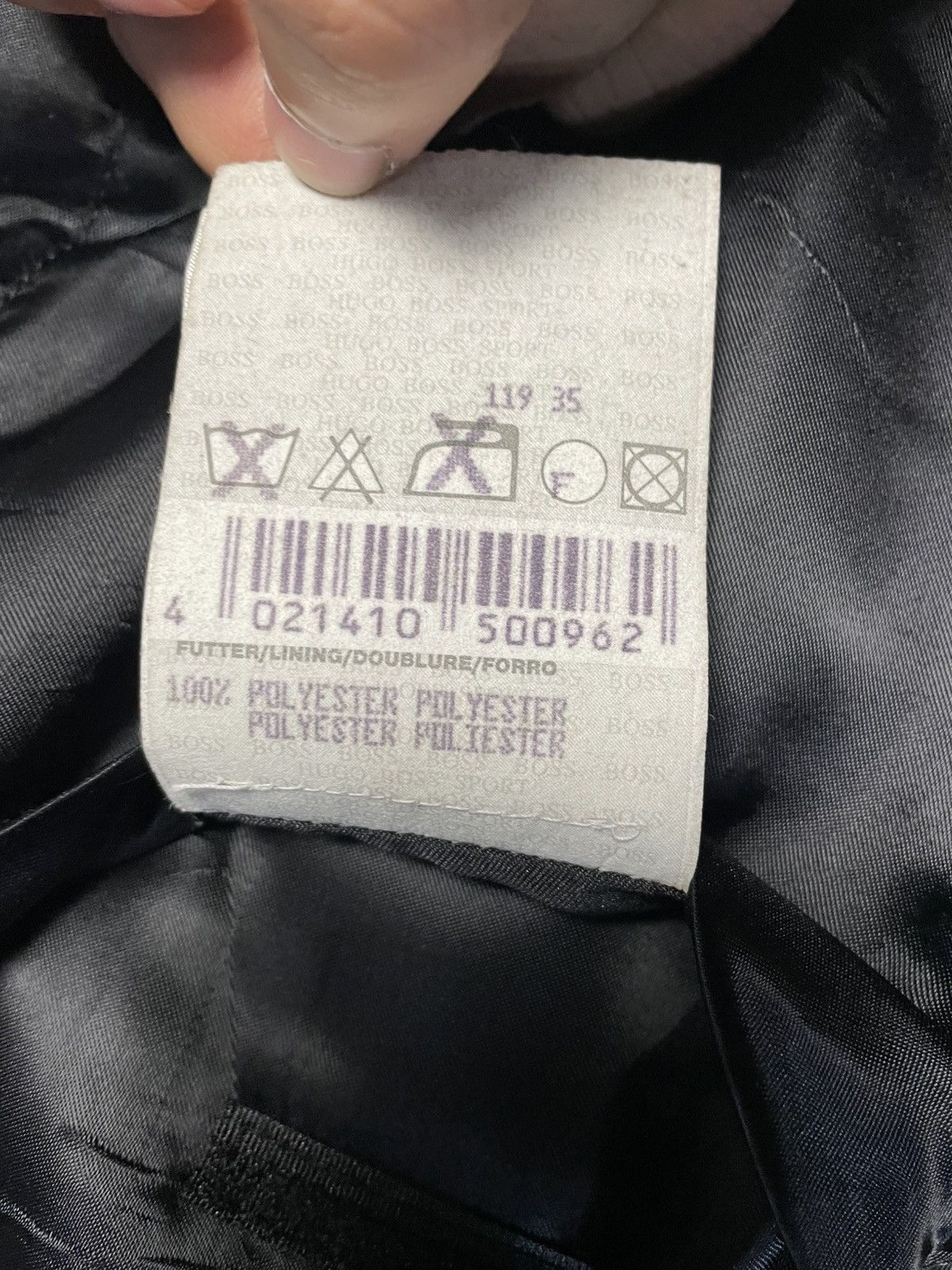 Hugo Boss Hugo Boss Lambskin Leather Jacket Size US M / EU 48-50 / 2 - 9 Thumbnail