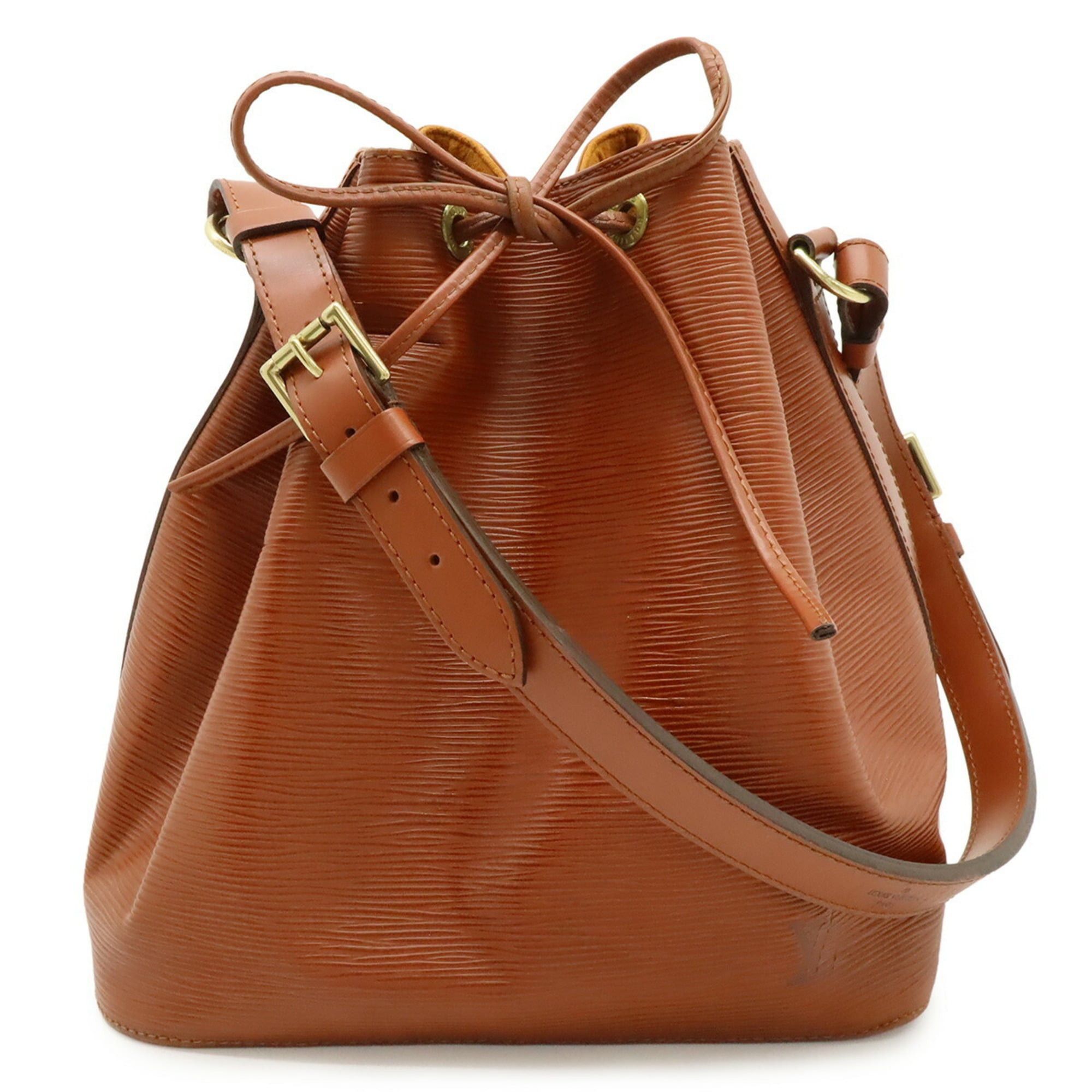 Louis Vuitton LOUIS VUITTON Epi Petit Noé Shoulder Bag, Kenya Brown, M44103 Size ONE SIZE - 1 Thumbnail