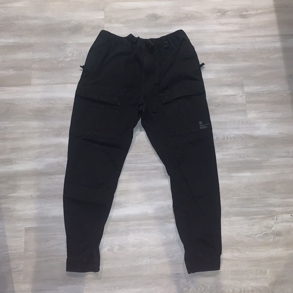 H&M H&M Slim Fit Cargo Pants Black Size US 32 / EU 48 - 1 Thumbnail