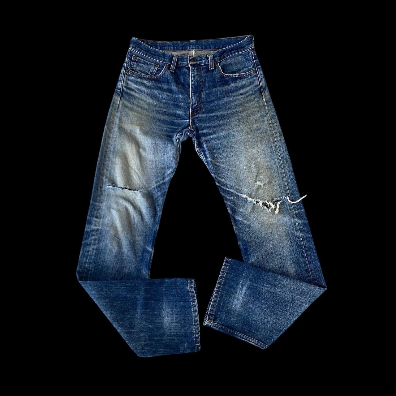 Levi's VINTAGE LEVIS 505 JAPAN DISTRESSED DENIM W32X33 Size US 32 / EU 48 - 5 Thumbnail