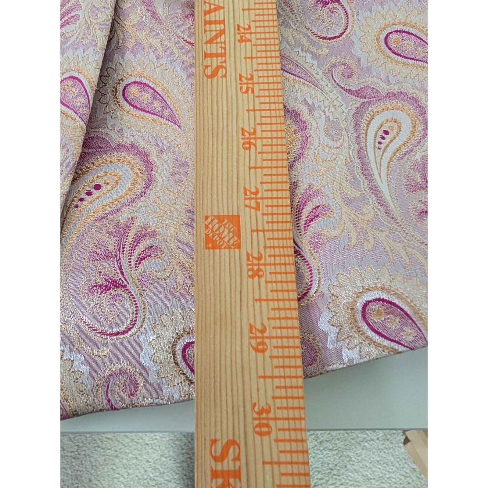 Designer Vintage Eva Polini Couture Paisley Blazer Womens Size 12 Size XL / US 12-14 / IT 48-50 - 13 Thumbnail