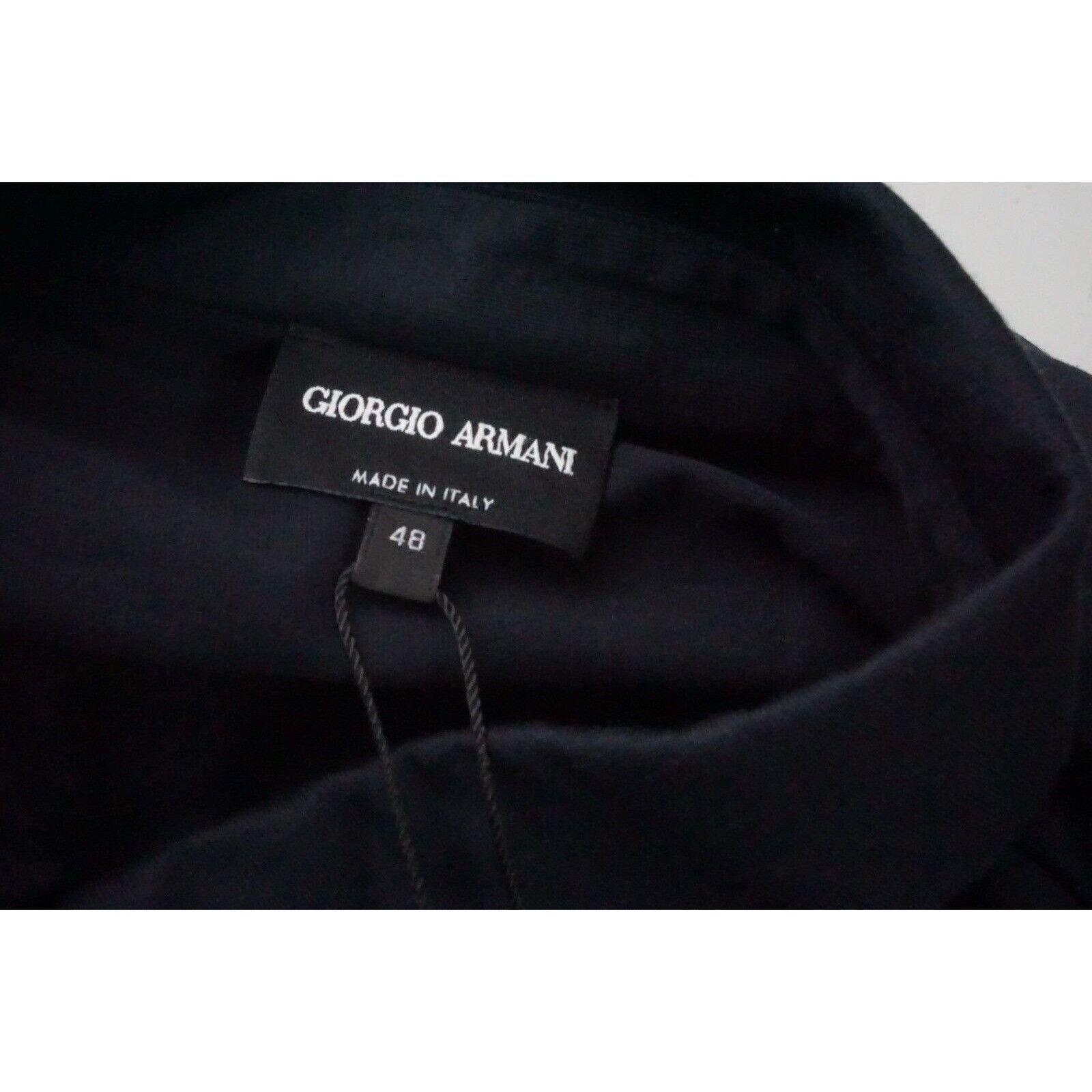Giorgio Armani Giorgio Armani Black Label Cotton Blend Pullover Shirt Sz 48 Size US M / EU 48-50 / 2 - 4 Thumbnail