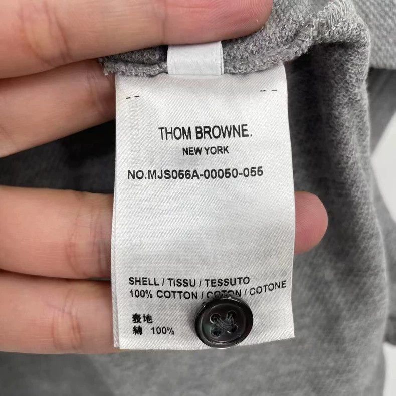 Thom Browne Thom browne Gray back striped short sleeves 2503-Nextarrow Size US S / EU 44-46 / 1 - 4 Thumbnail