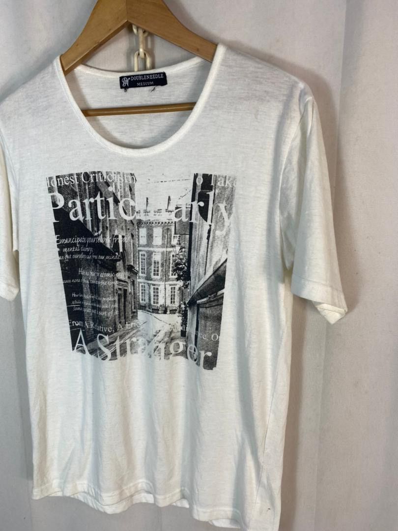 Japanese Brand Doubleneedle printed tshirt Size US M / EU 48-50 / 2 - 2 Thumbnail