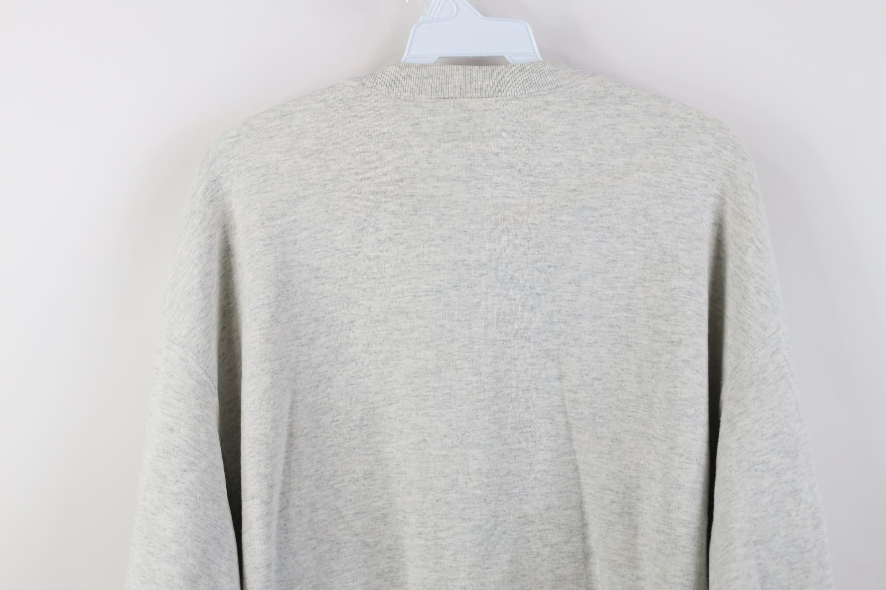Disney Vintage 90s Disney Mickey Mouse Crewneck Sweatshirt Gray Size XL / US 12-14 / IT 48-50 - 14 Thumbnail