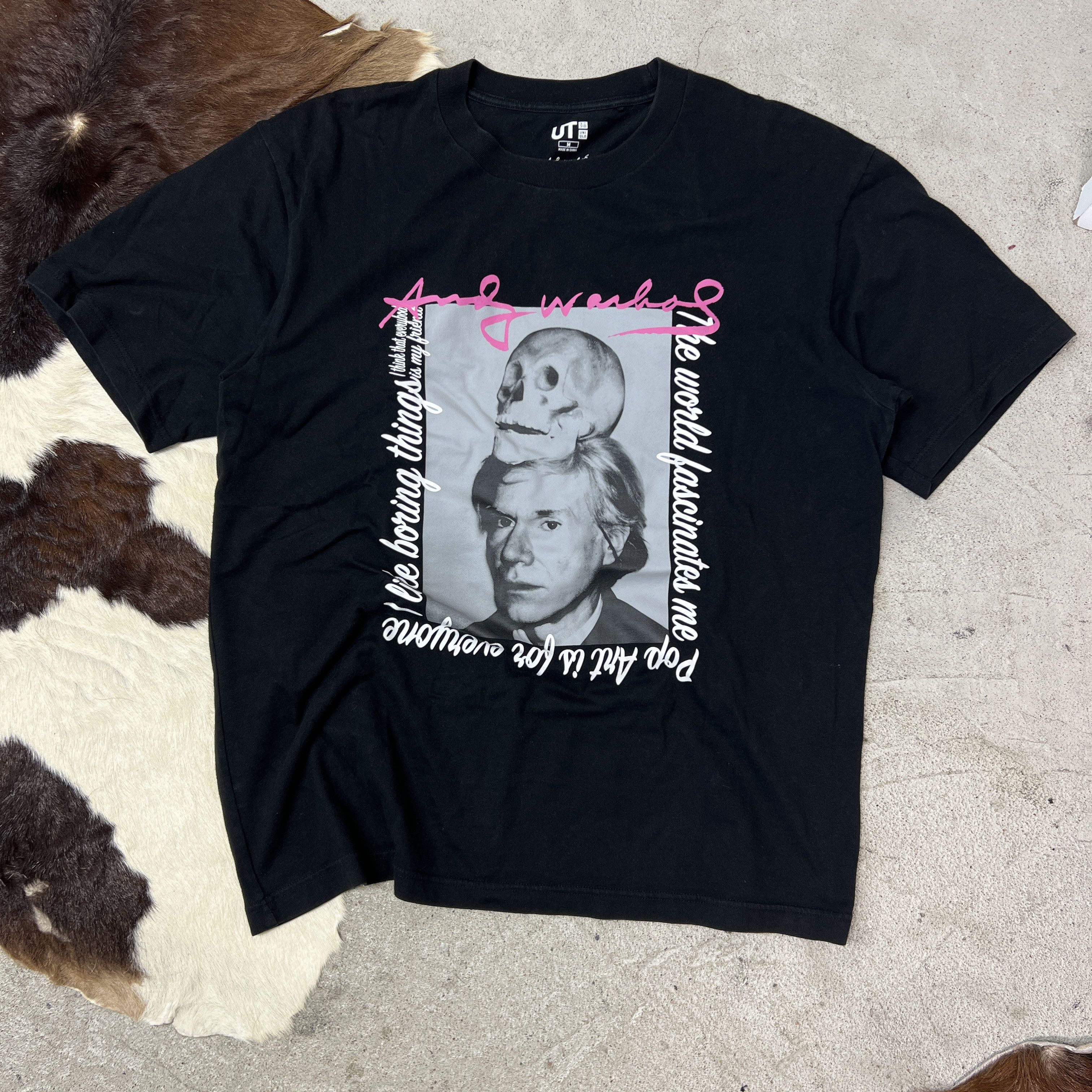 Vintage Vintage Streetwear Printed UNIQLO x Andy Warhol T-shirt Y2K Size US M / EU 48-50 / 2 - 2 Thumbnail