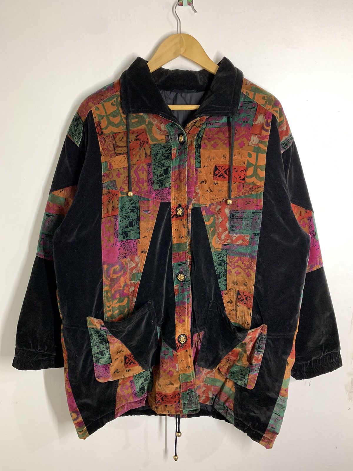 Designer × Japanese Brand × Vintage 🔥 Vintage Japanese Brand Patchwork Jacket Size US M / EU 48-50 / 2 - 1 Thumbnail