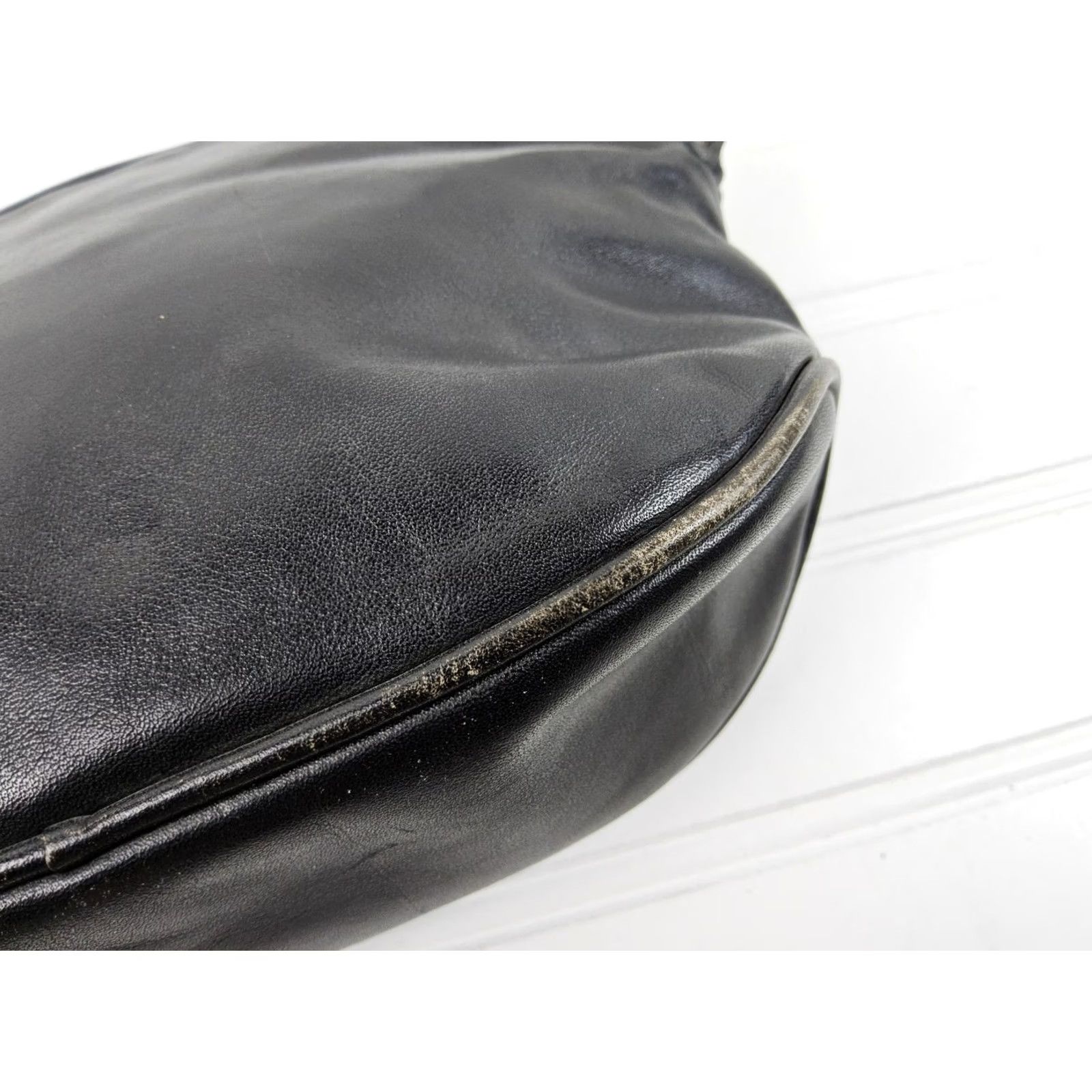 Lancel Lancel Leather Shoulder Bag Purse Black Women's Leather Shoulder Bag 9x6x2.5 Size ONE SIZE - 7 Thumbnail