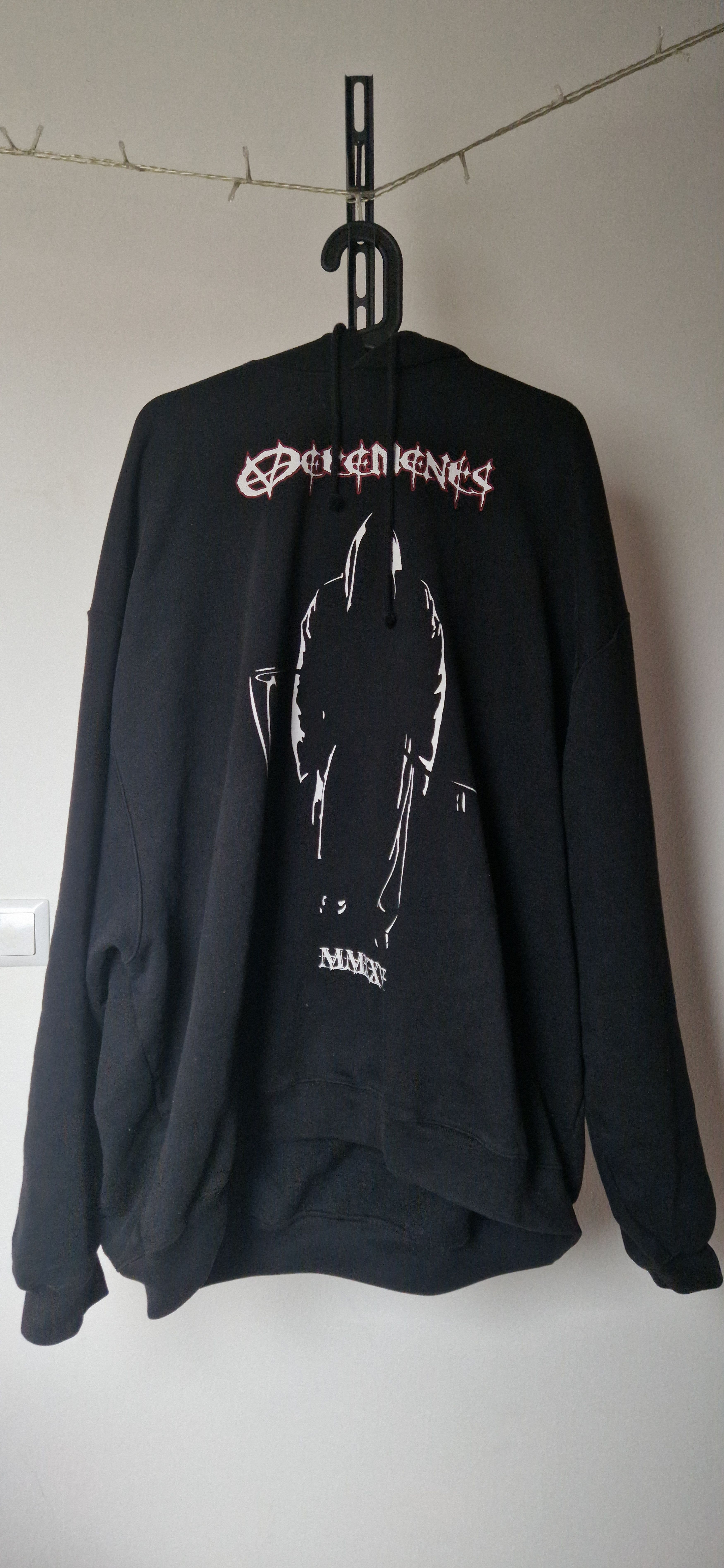 Vetements Vetements 'Reaper Logo' Hoodie Size US M / EU 48-50 / 2 - 1 Thumbnail