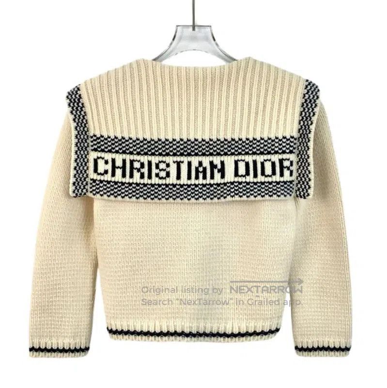 Dior Dior Colorblock Wool Cardigan for Women . Size XS / US 0-2 / IT 36-38 - 2 Thumbnail