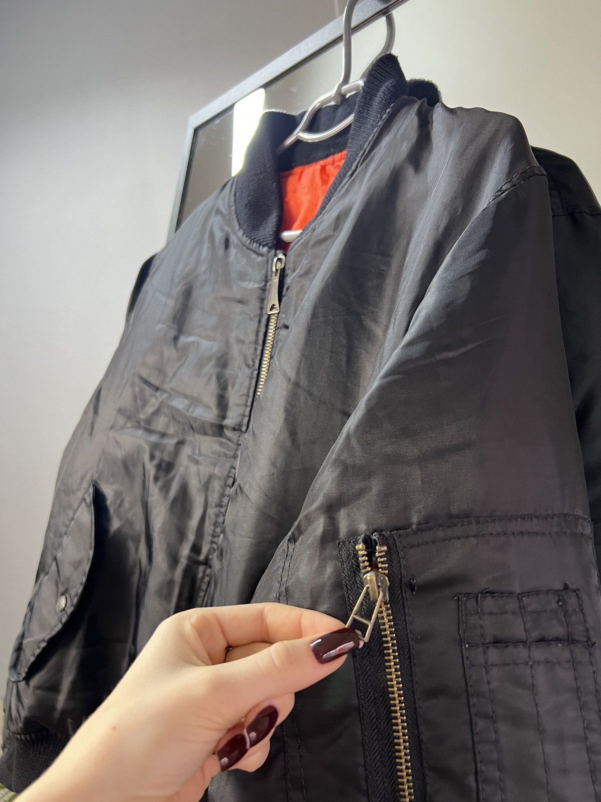 Japanese Brand × Vintage VINTAGE Y2K MA 1 intermediate Bomber Alpha Industies jacket Size US M / EU 48-50 / 2 - 6 Thumbnail