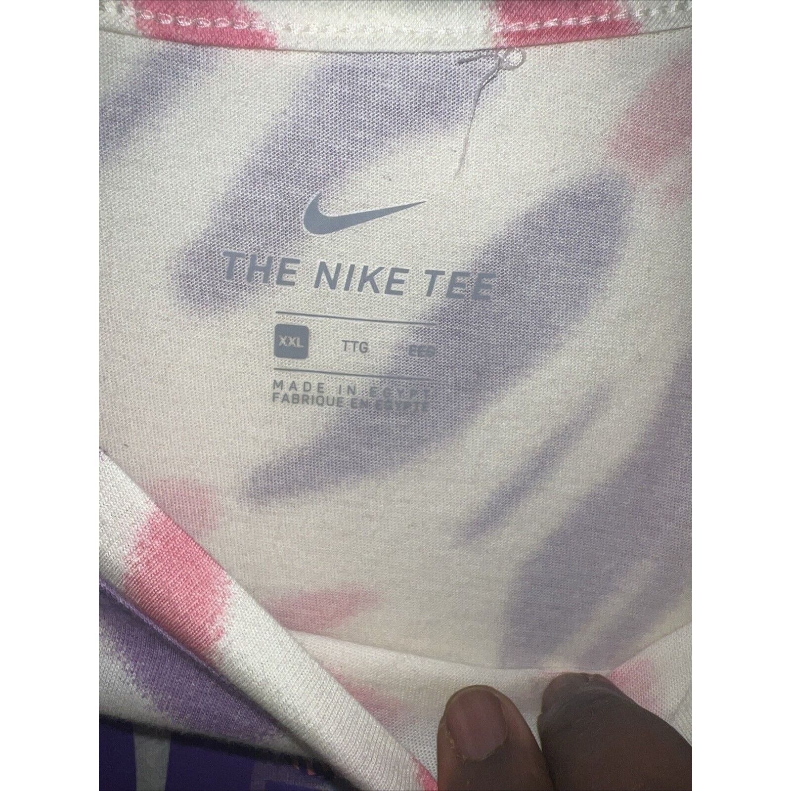 Nike Nike T-Shirt Tie Dye Graphic Tee Pink Purple Size XXL 2XL Size US XXL / EU 58 / 5 - 4 Thumbnail