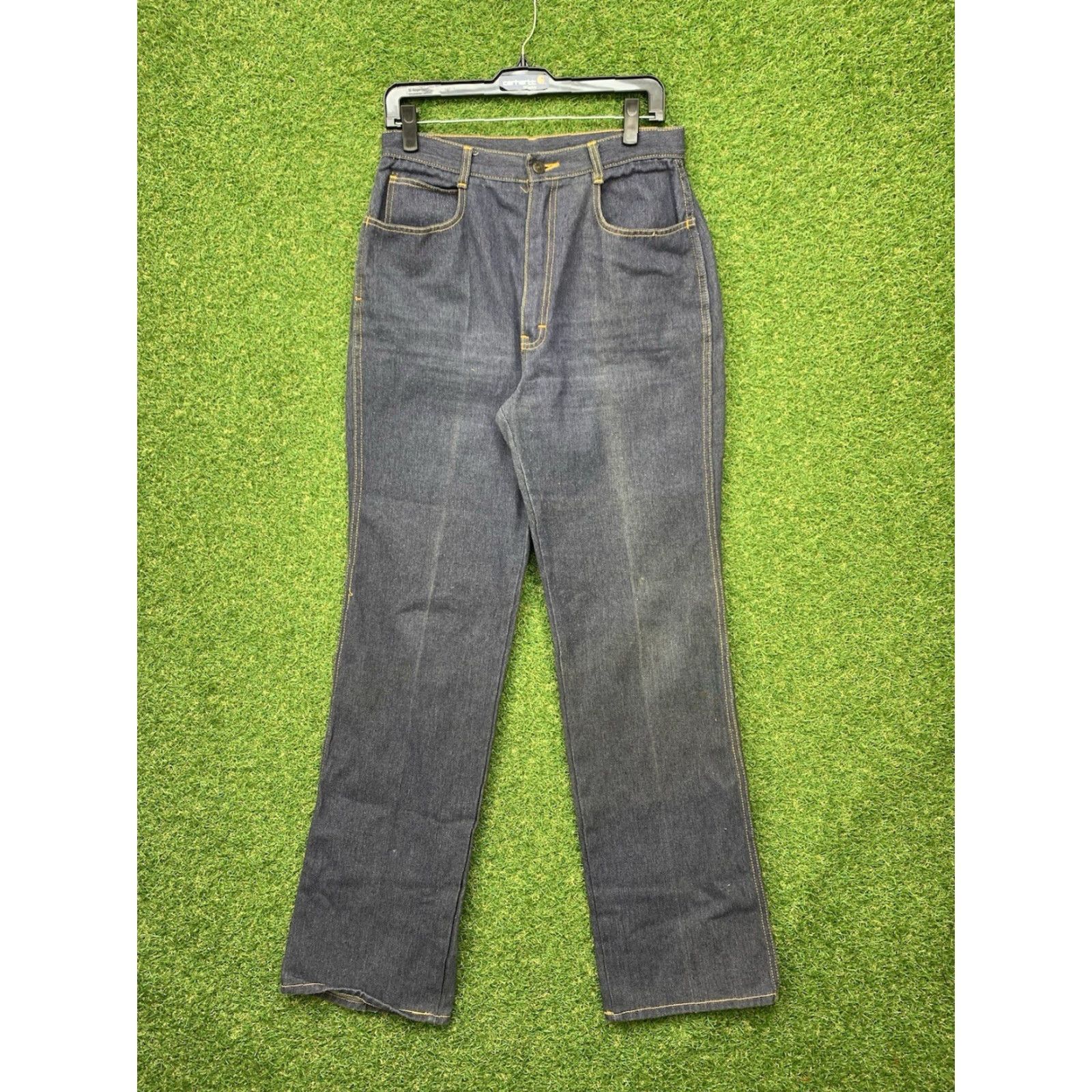 Vintage Vintage Montgomery Ward Jeans Womens 16 Regular 30x34 Denim Blue Mod Go-Go 1980s Womens Jeans Size 38" / US 16 / IT 52 - 4 Thumbnail