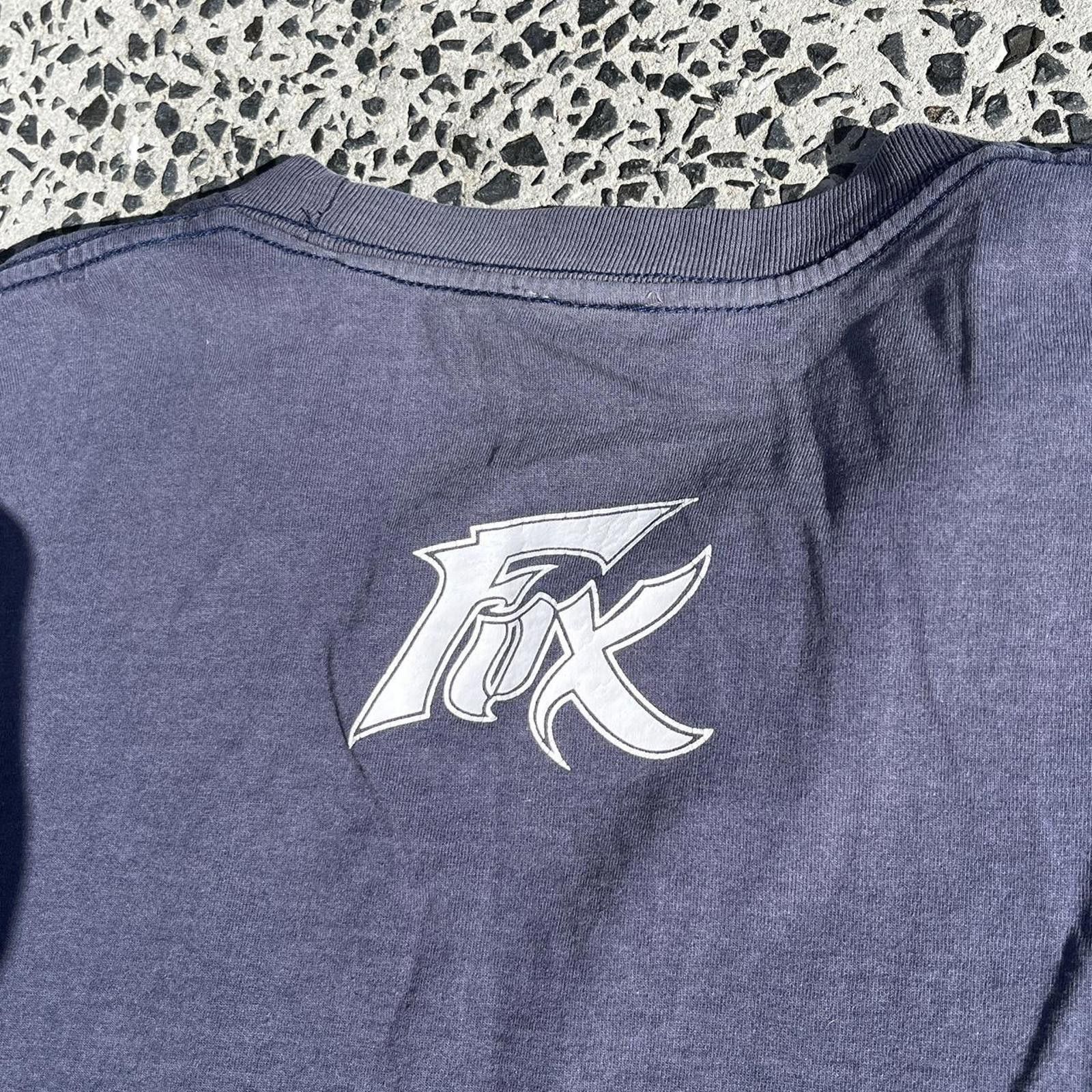 Fox Racing Fox Racing Men's Navy and Blue Tshirt Size US M / EU 48-50 / 2 - 7 Thumbnail