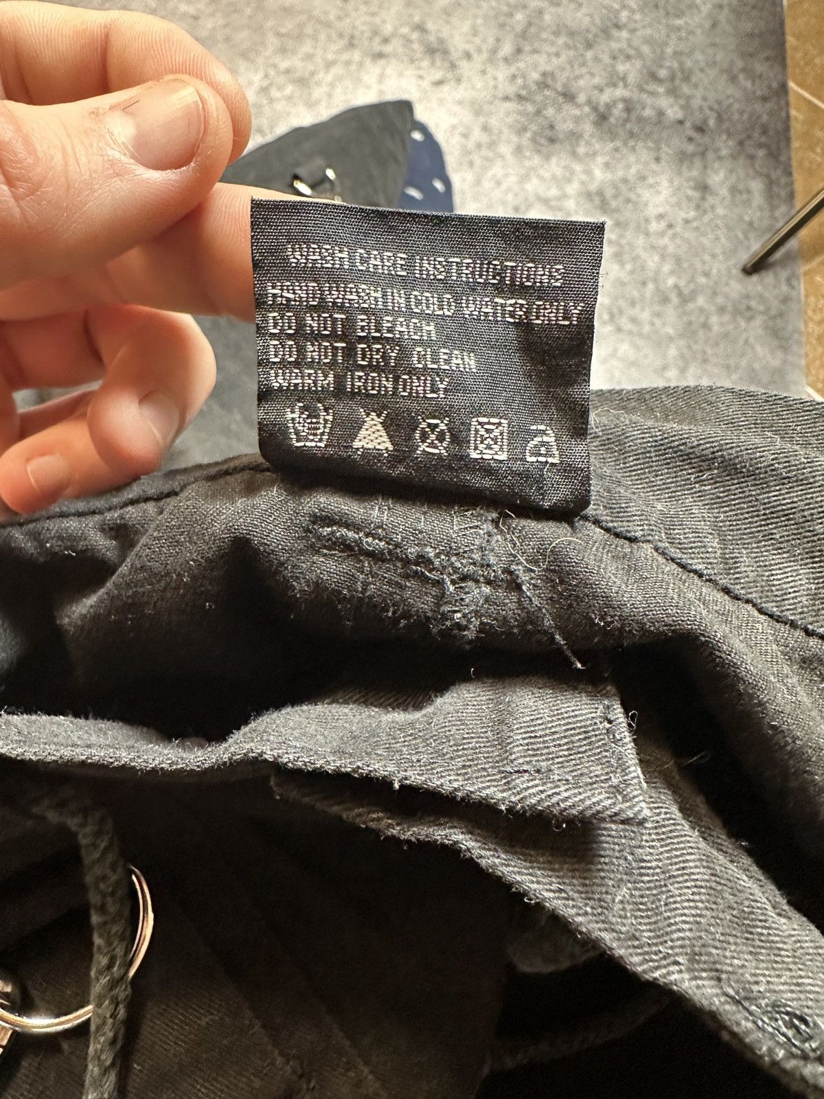Other Y2K Alt Cargo Black Pants Streetwear Style Tripp USA Rare S Size US 31 - 11 Thumbnail