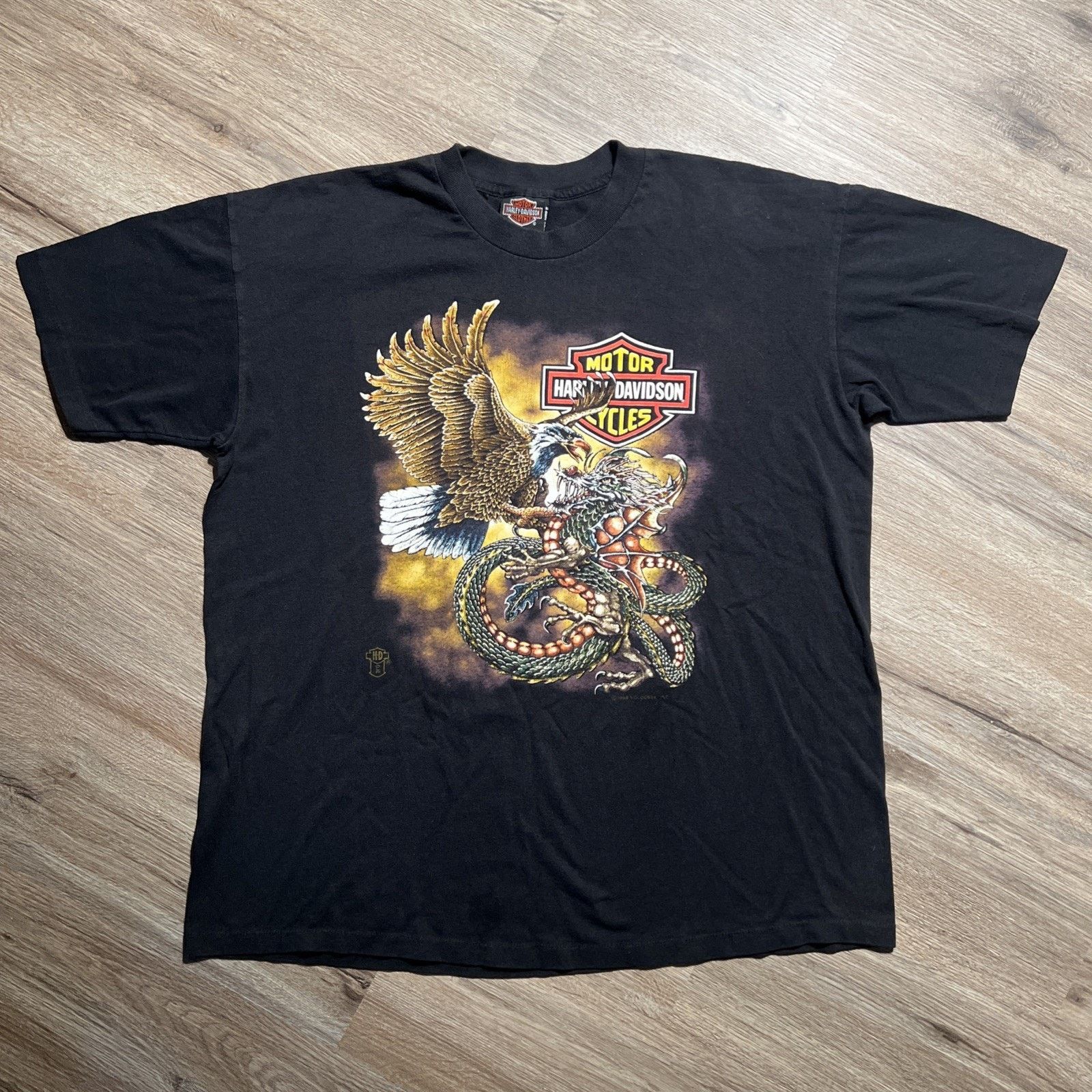 & Other Stories Vintage 88 Harley-Davidson Eagle Snake Battle XL 3D Emblem Size US XL / EU 56 / 4 - 1 Thumbnail