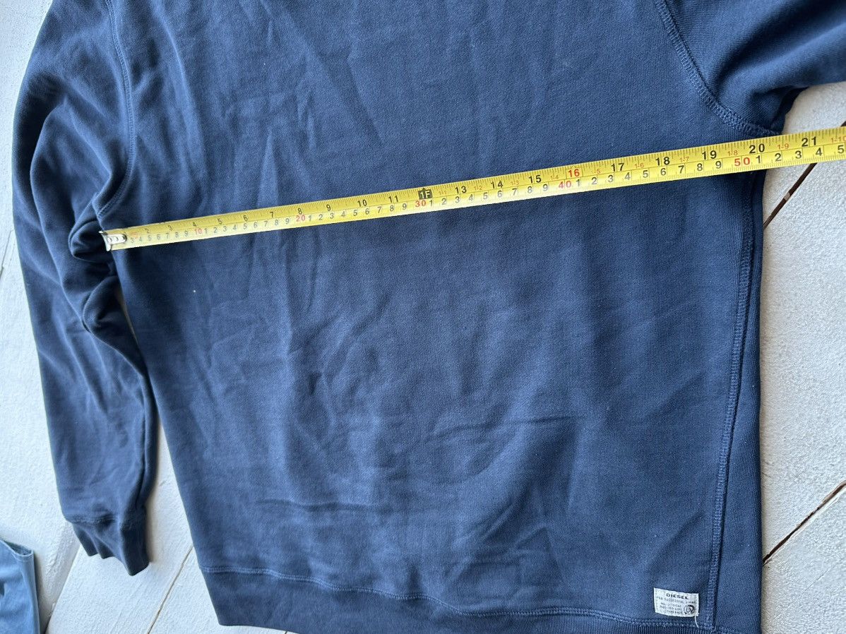 Diesel VNTG 🚨 DIESEL SWEATSHIRT BIG LOGO BRAVE DARK BLUE Y2K Size US L / EU 52-54 / 3 - 23 Thumbnail