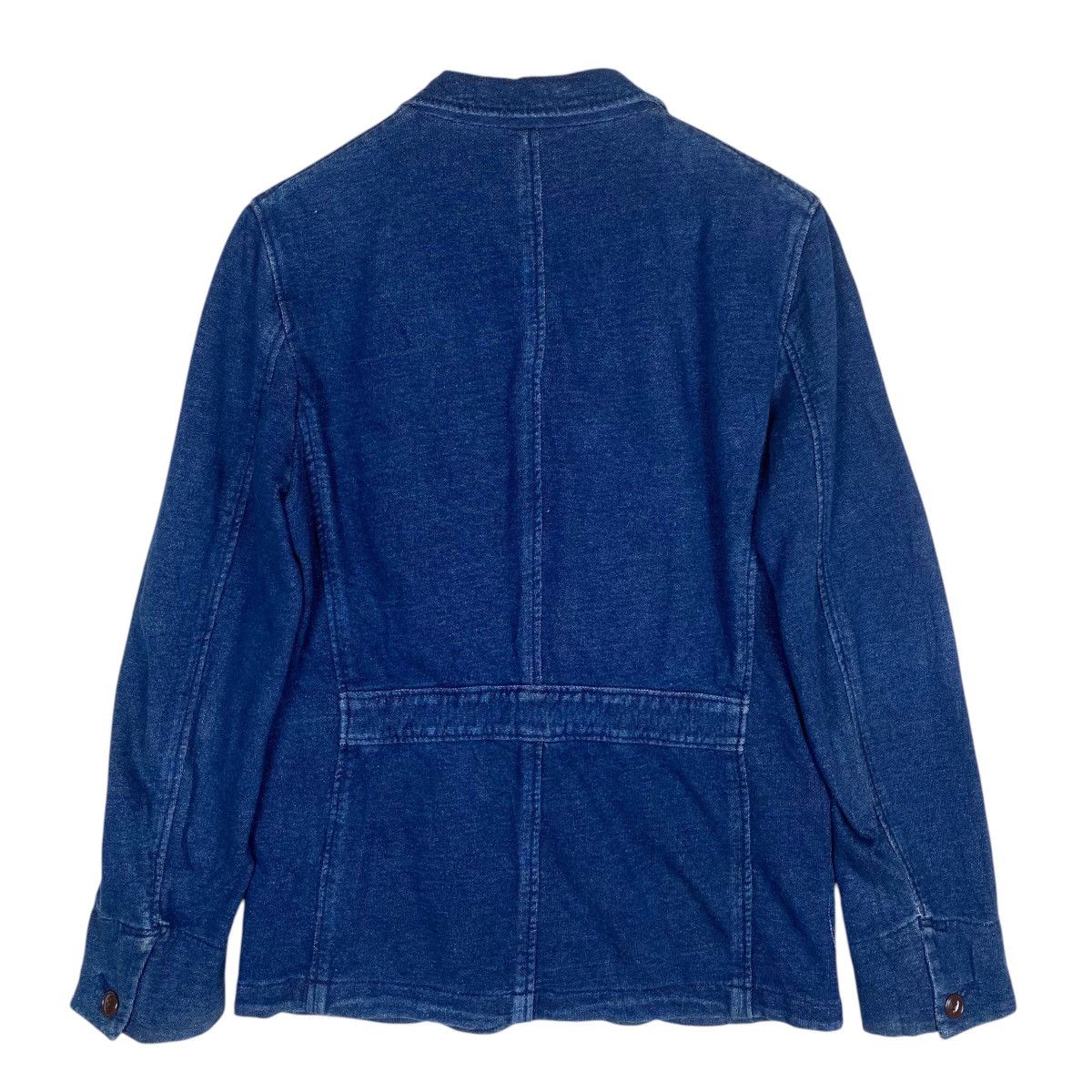 45rpm × Indigo × Japanese Brand 💥LOST DESSAU INDIGO INSPIRED KAPITAL BUTTON JACKET Size US M / EU 48-50 / 2 - 7 Thumbnail