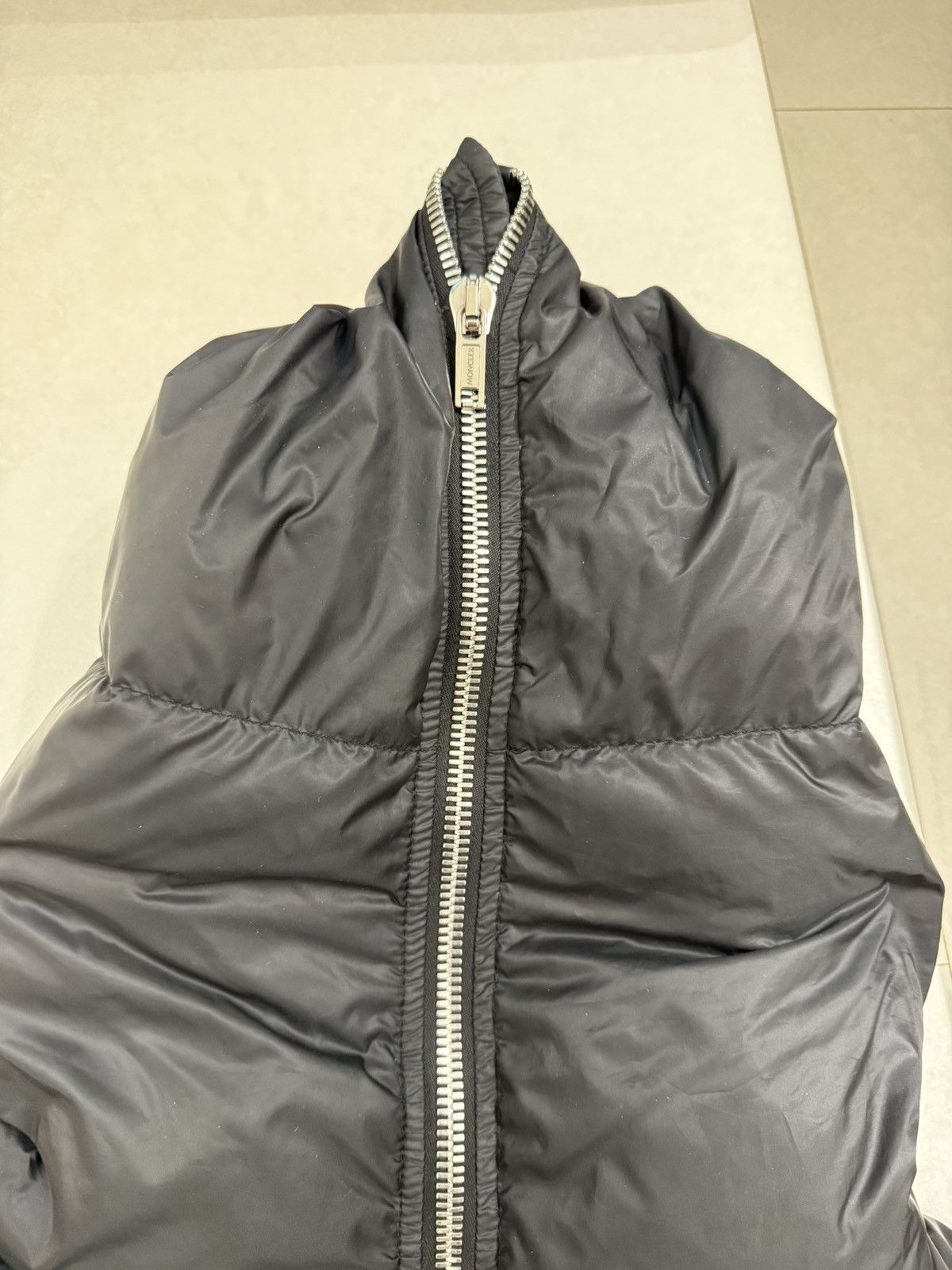 Moncler × Rick Owens Moncler x Rick Owens Cyclopic Long Down Jacket Black - 23FW Size US L / EU 52-54 / 3 - 6 Thumbnail