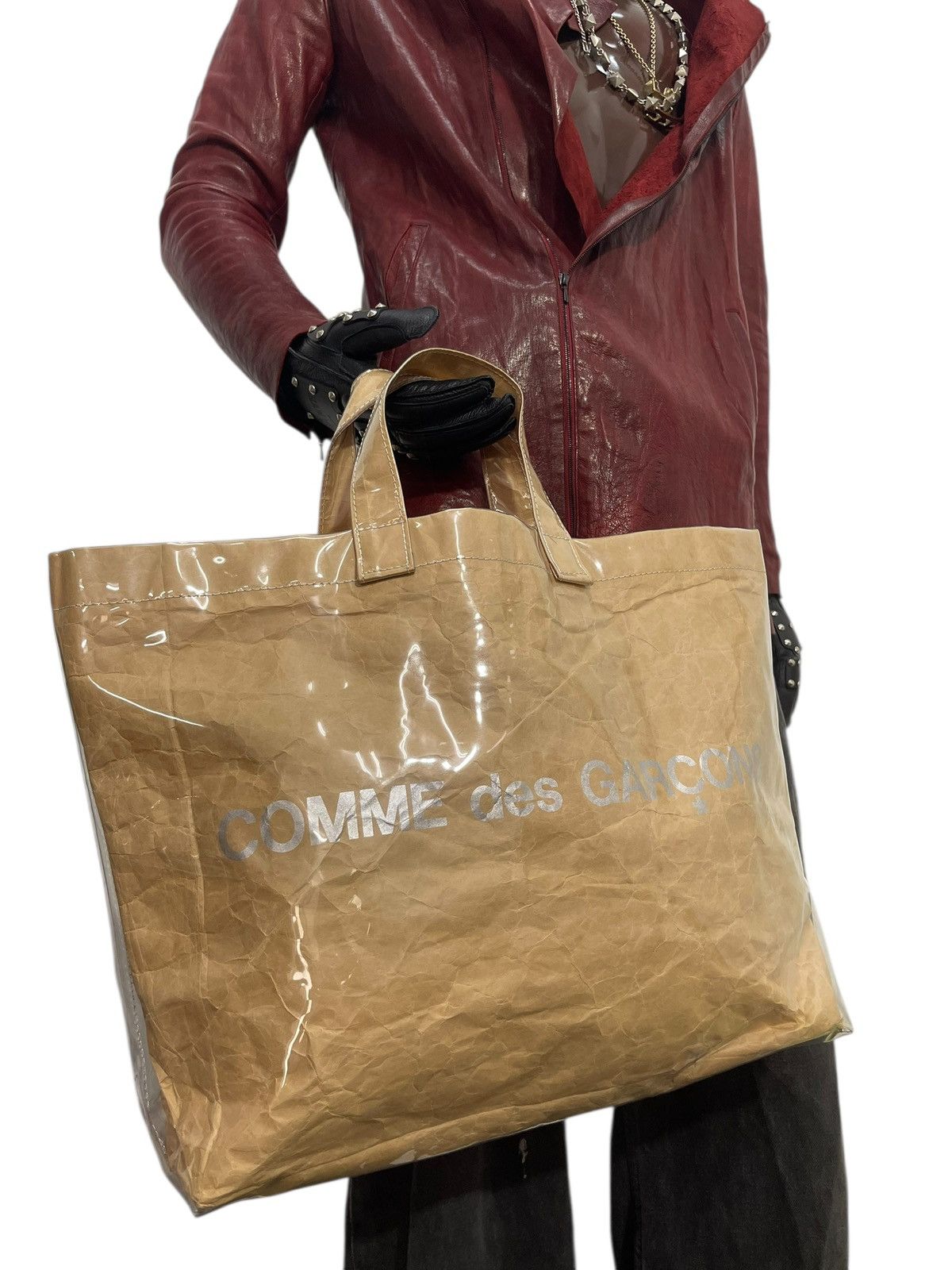 Comme des Garcons Paper Bag Comme Des Garcons Tote Bag 2🟩2 j Size ONE SIZE - 2 Thumbnail