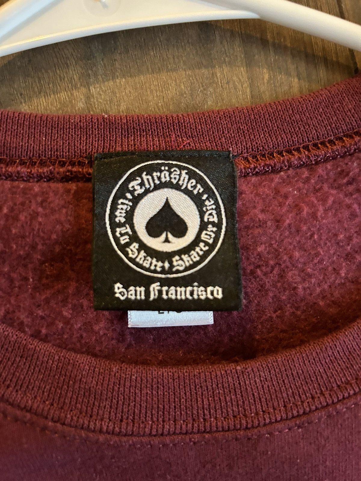 Thrasher Thrasher magazine crewnecks red Size US L / EU 52-54 / 3 - 2 Thumbnail
