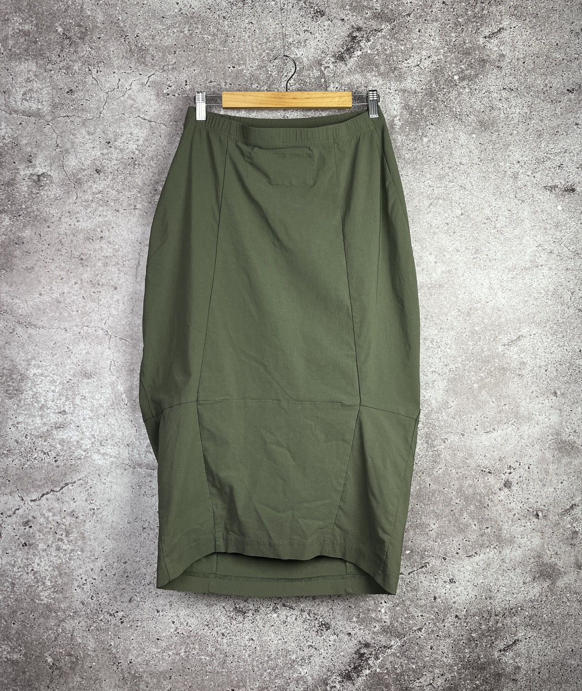 Rundholz Studio Rundholz Skirt – Olive Green (Avant-Garde Design) Size 25" / US 0 / IT 36 - 2 Thumbnail