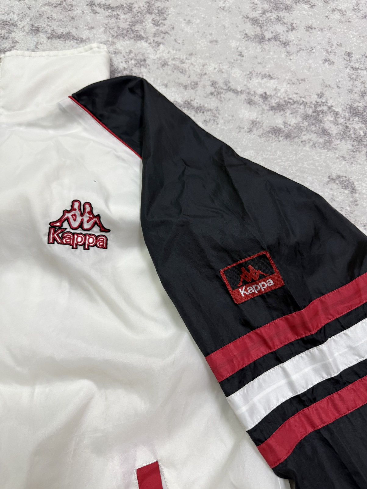Kappa Vintage 90s Kappa Embroidery Logo Windbreaker Jacket Size US XXL / EU 58 / 5 - 12 Thumbnail