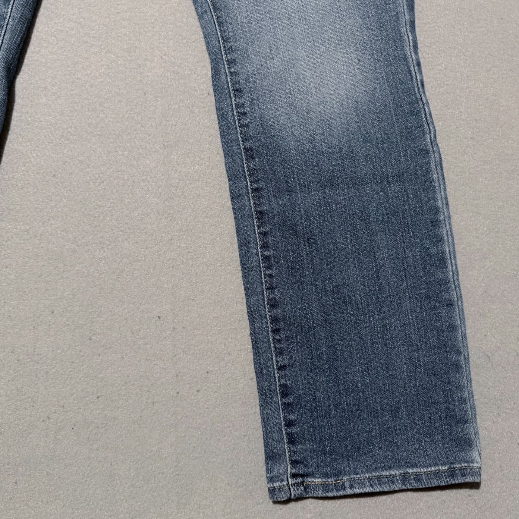 Levi's VINTAGE Signature by Levi's Strauss & Co. Mid Rise Straight Jeans Women Blue 14S 90s Mens Womens Size 36" / US 14 / IT 50 - 4 Thumbnail