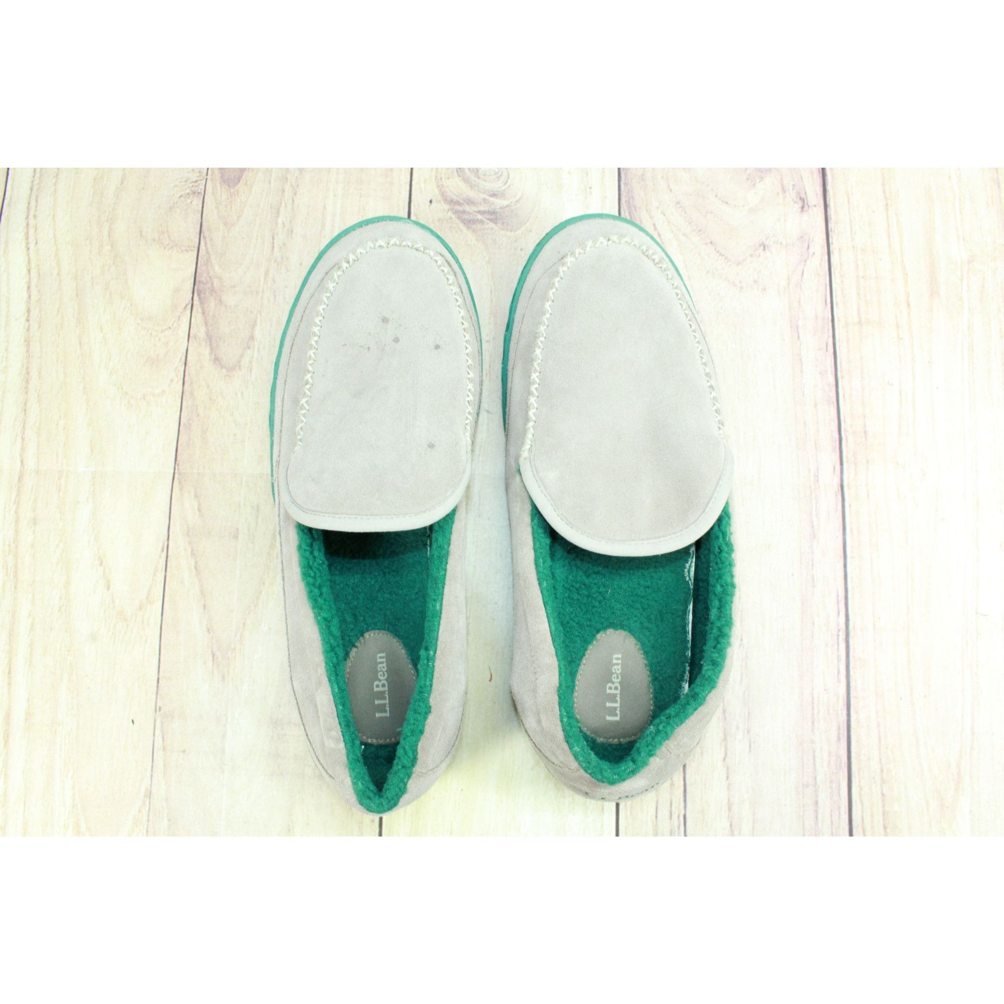 L.L. Bean LL Bean Fleece Lined Mountain Moccasins Slippers Size US 13 / EU 46 - 7 Thumbnail