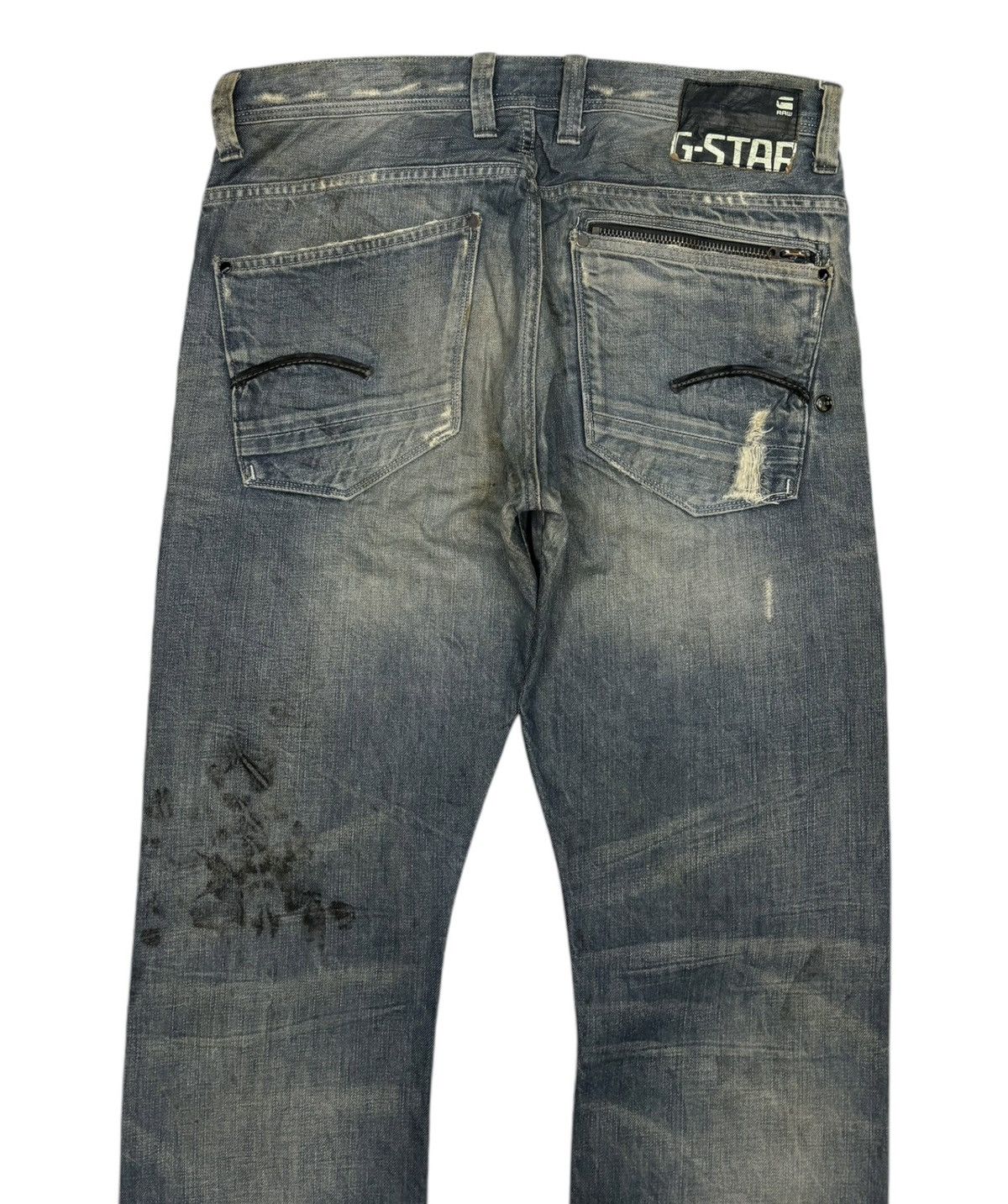 G-Star 🔥G-STAR RAW HOMELESS DISTRESSED DENIM UNDERCOVER STYLE Size US 35 - 4 Thumbnail