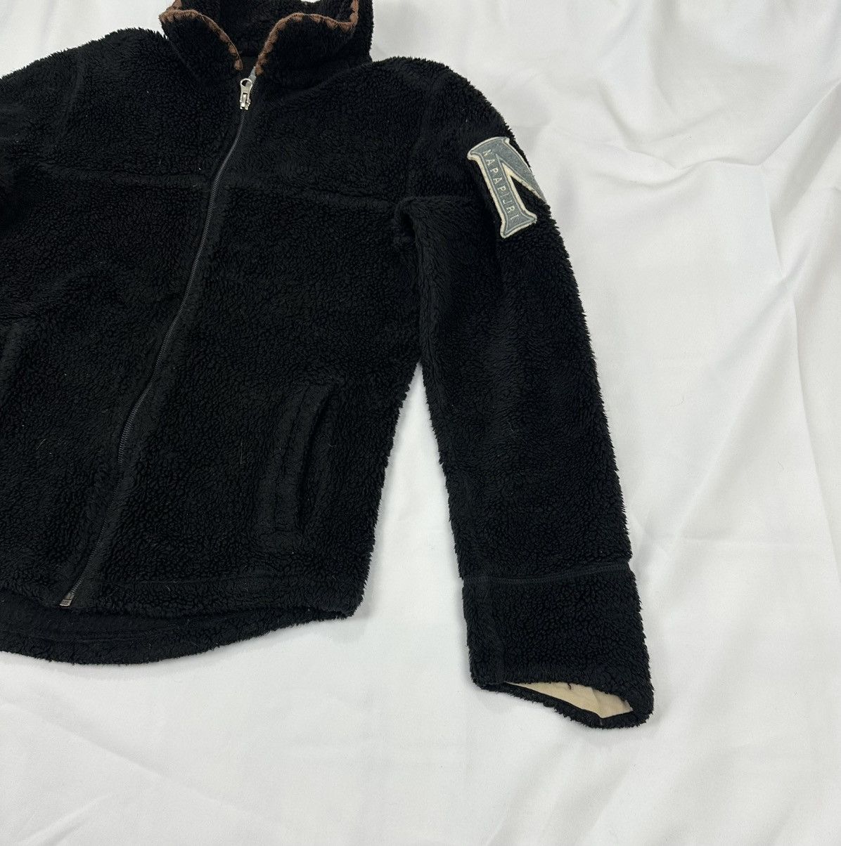 Napapijri Vintage Women’s Napapijri Sherpa Fleece Made In Italy Size S Size S / US 4 / IT 40 - 2 Thumbnail
