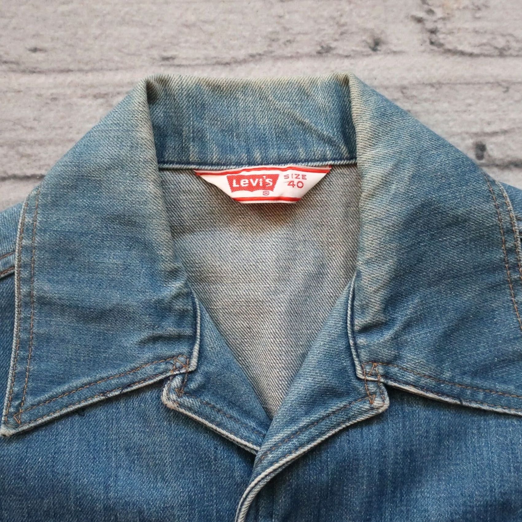 Levi's Vintage Levi's Denim Trucker Jean Jacket Vest 40 Light Wash Men Jacket USA 70509-0616 Size US 40 / EU 56 - 6 Thumbnail