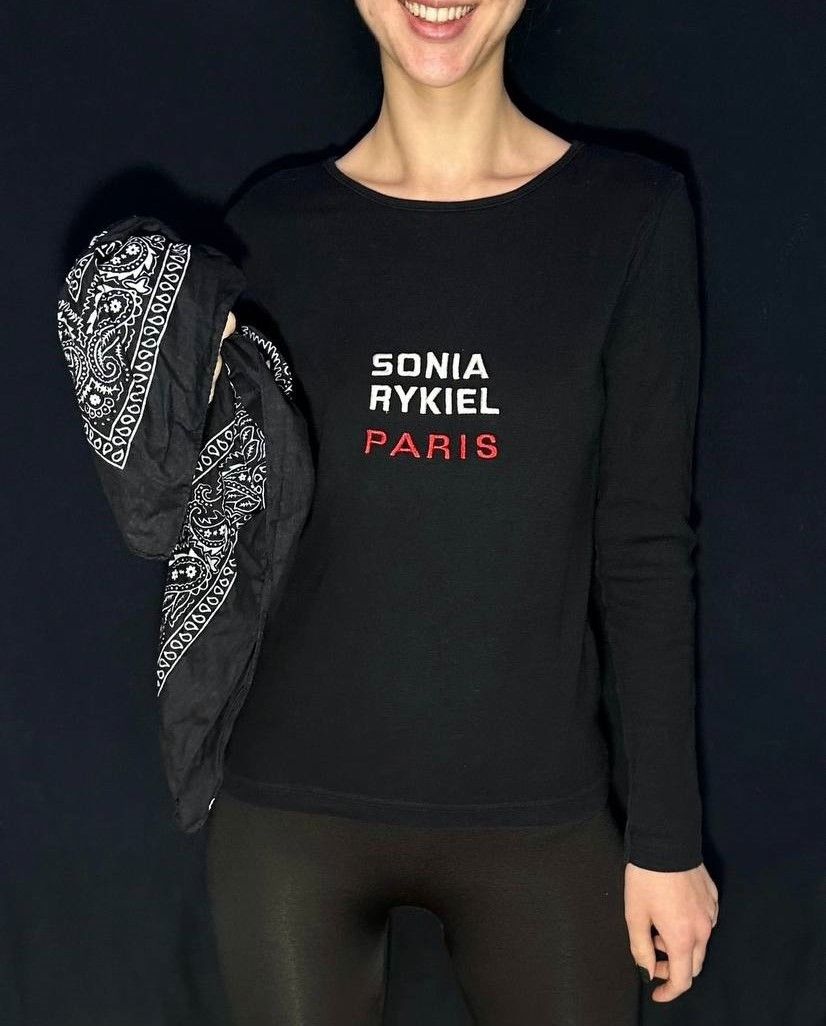 Sonia Rykiel Sonia Rykiel Paris sweater long sleeve pullover Size S / US 4 / IT 40 - 1 Thumbnail