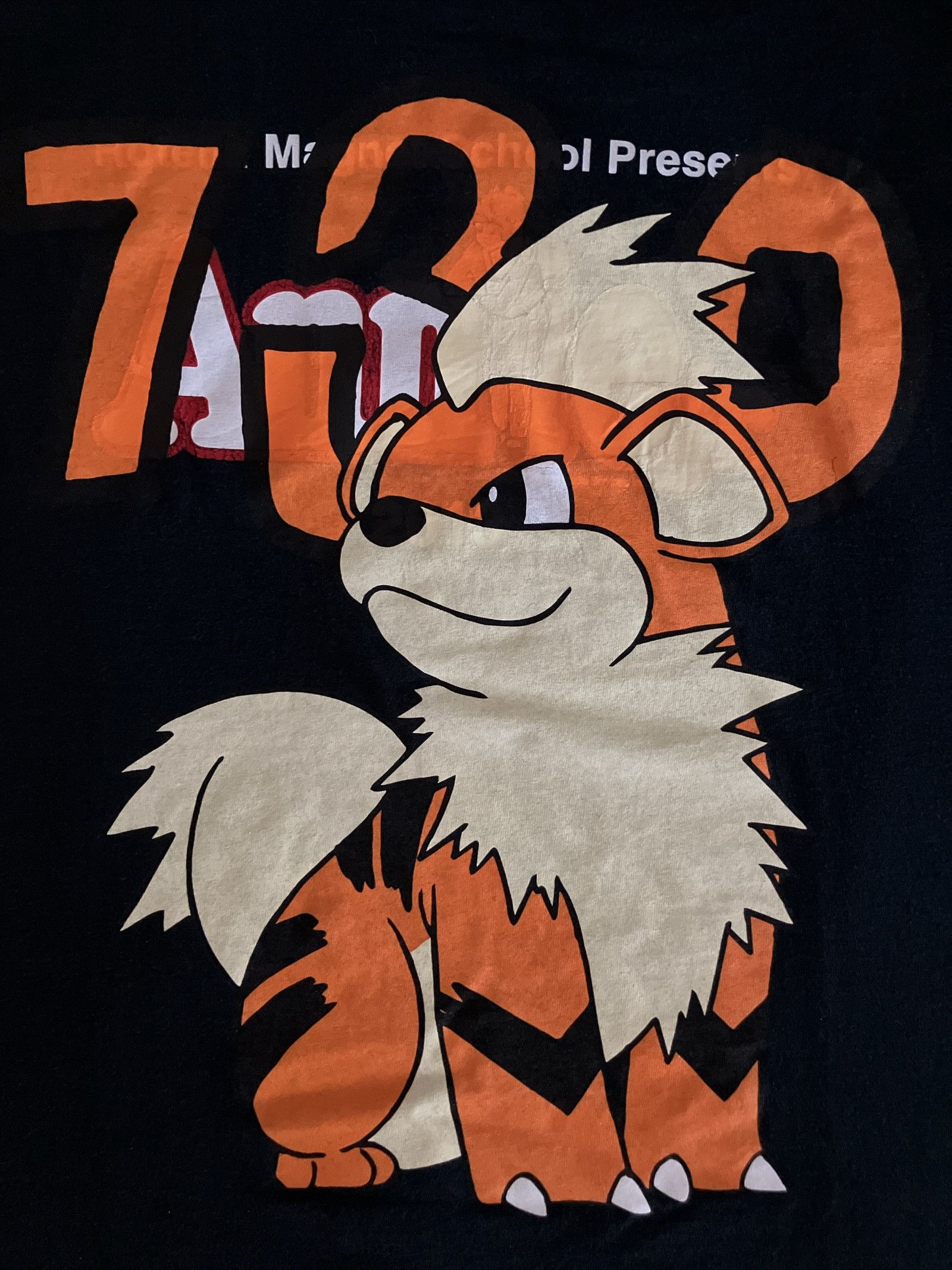 Asspizza 730 PRINTING BABBITT REVIVED POKÉMON GROWLITHE TEE Size US L / EU 52-54 / 3 - 1 Thumbnail