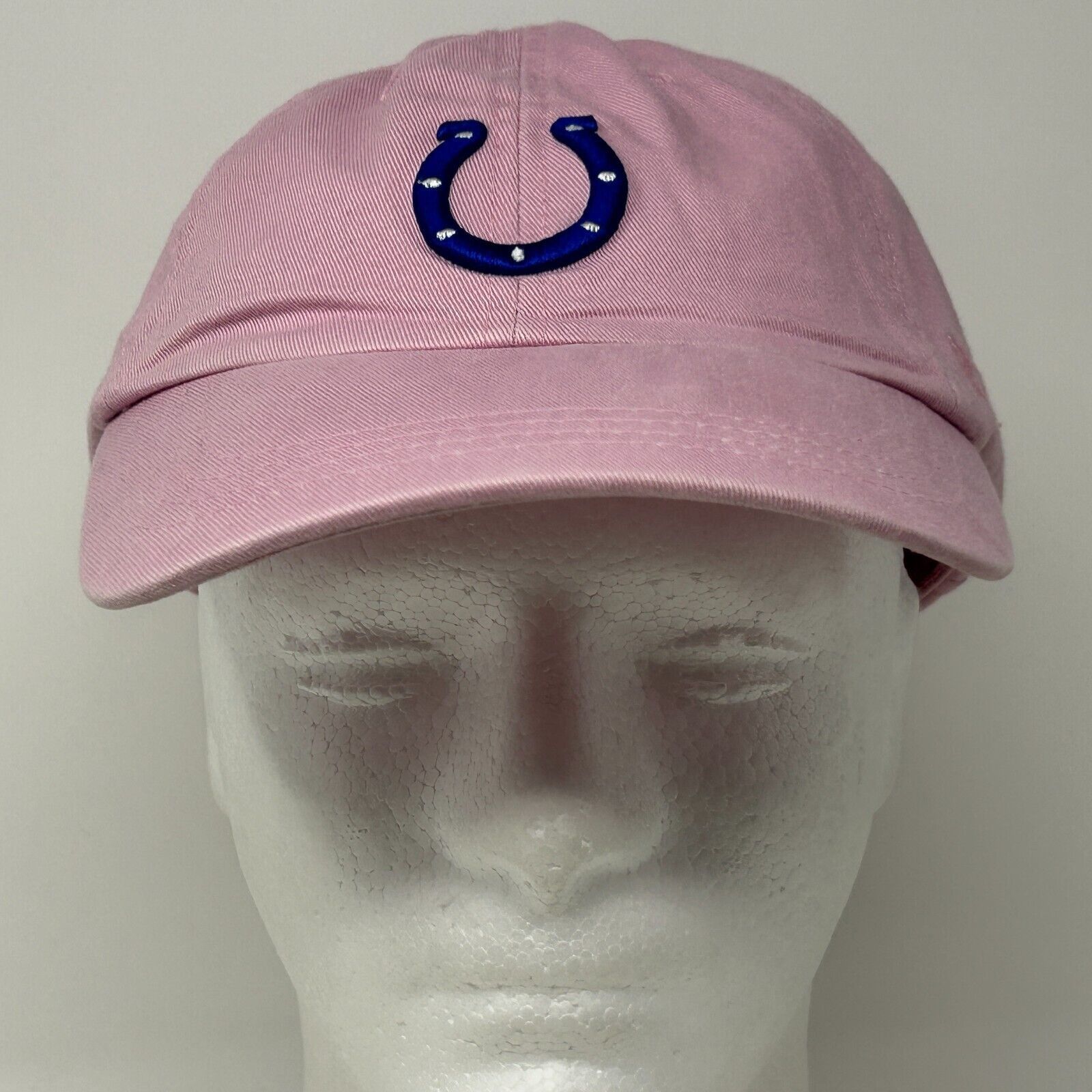 Reebok Indianapolis Colts Womens Dad Hat Cap Pink Strapback Reebok Size ONE SIZE - 2 Thumbnail
