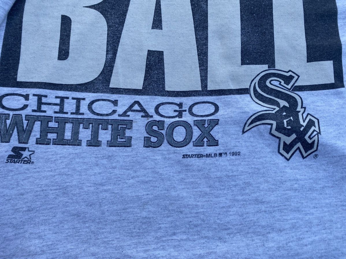 MLB Rare Vintage 1992s Chicago White SOX MLB x Starter Tshirt Size US M / EU 48-50 / 2 - 8 Thumbnail