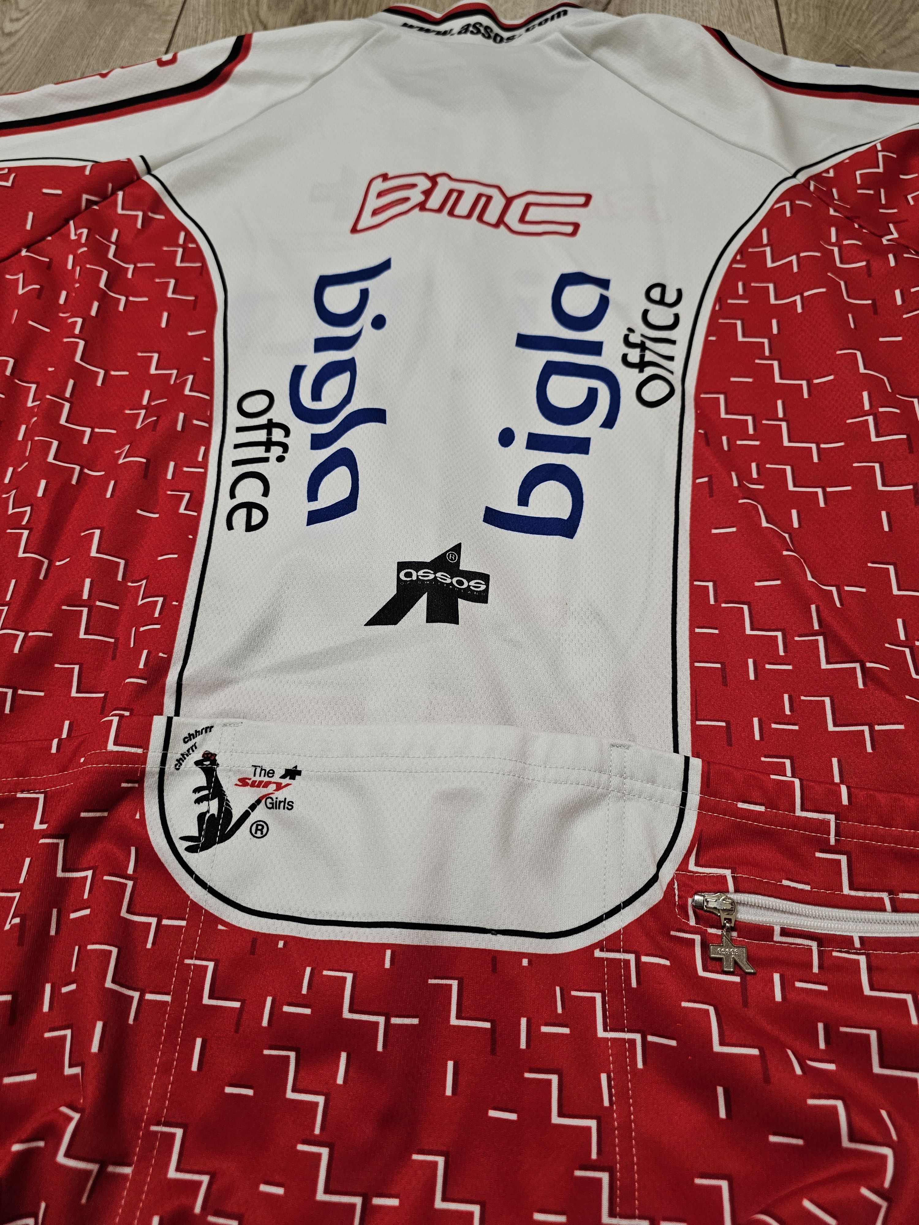 All Sport BIGLA PRO TEAM CYCLING JERSEY BMC VELO TEAM SHIRT Size US M / EU 48-50 / 2 - 4 Thumbnail