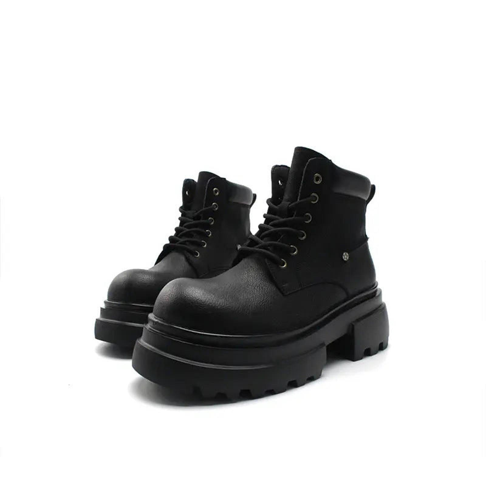 Japanese Brand Chunky Platform Combat Boots Size US 8 / EU 41 - 1 Thumbnail