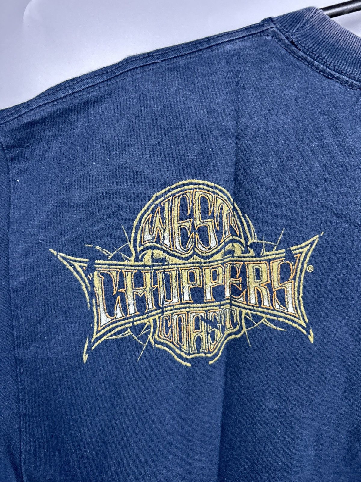 Band Tees Vintage West Coast Choppers Bike T shirt Size US XL / EU 56 / 4 - 11 Thumbnail